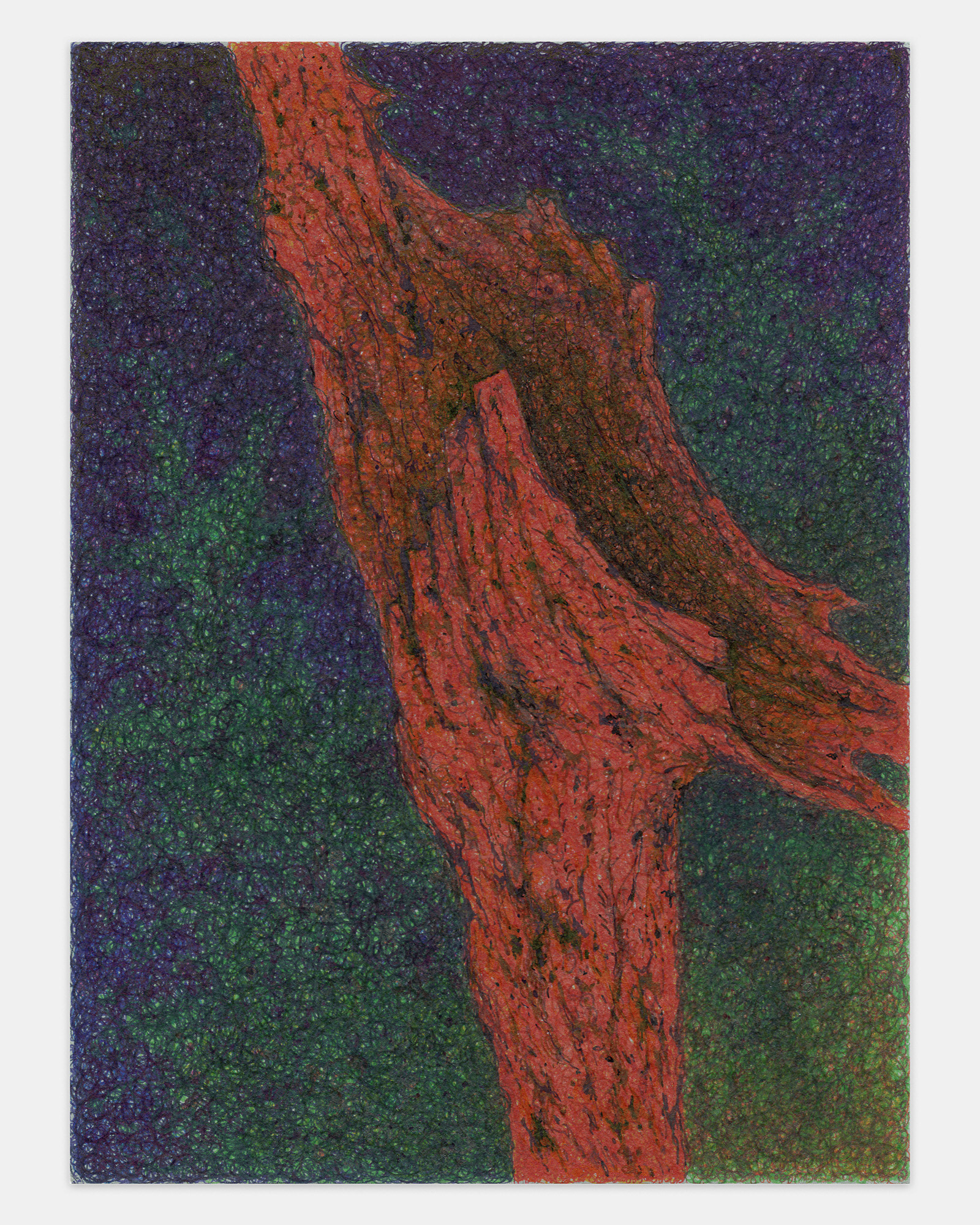 "The Sense of Hope" II, 2023, ink on paper, 8x6 inches