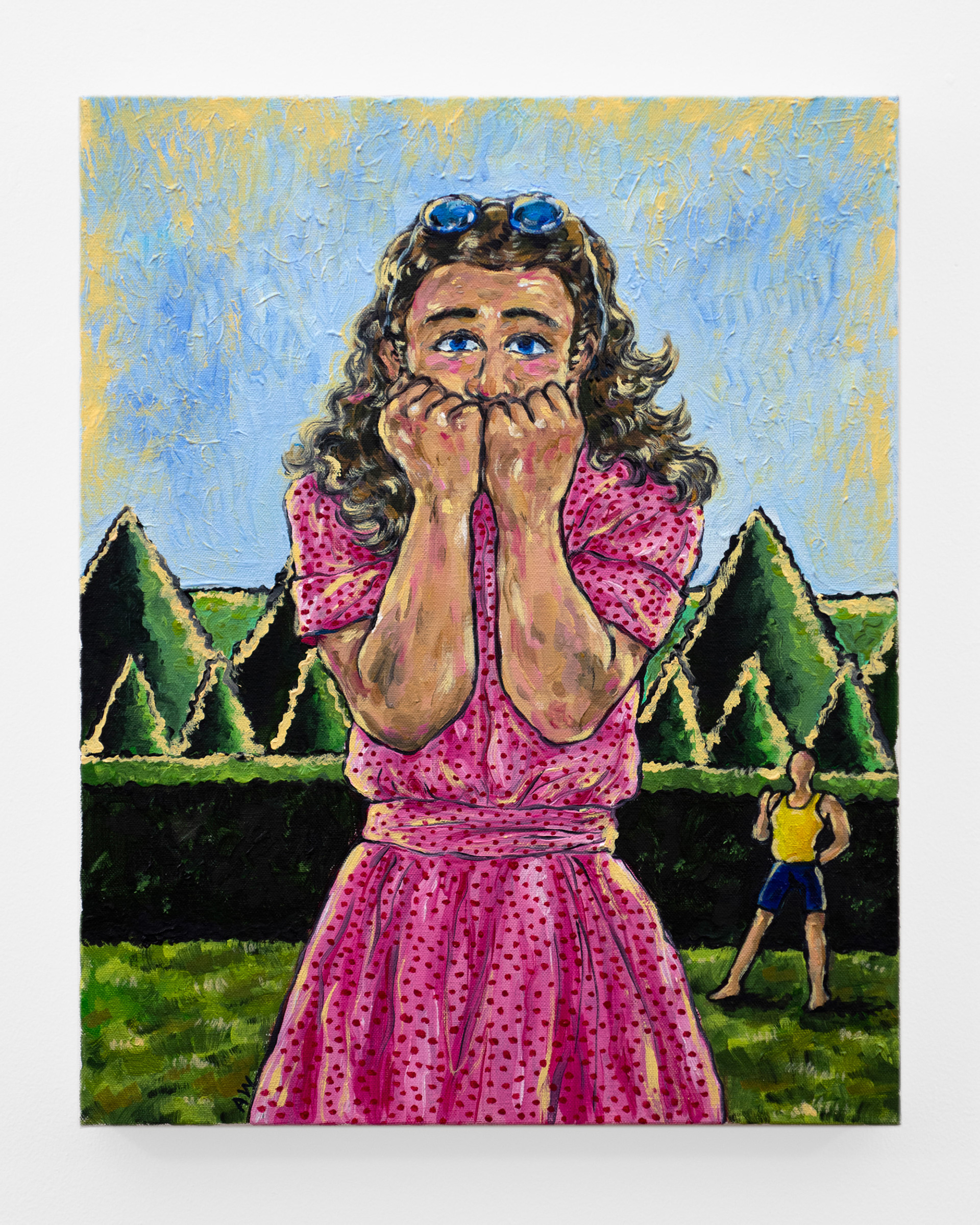"The Passenger", 2018, oil on canvas, 20x16 inches