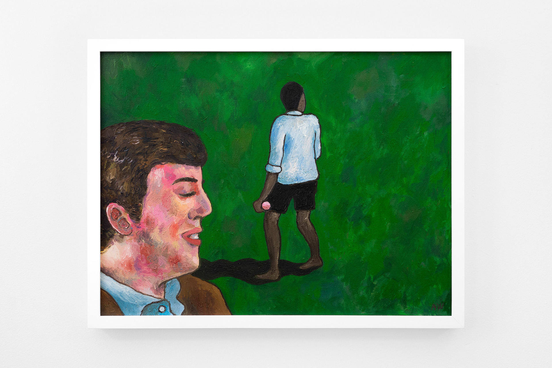 "Secret of My Heart", 2018, oil on canvas, 18x24 inches