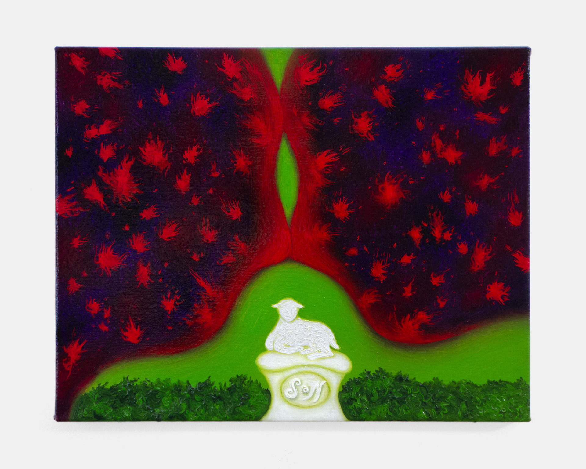 "A Good Tragedy", 2025, oil on linen, 11x14 inches