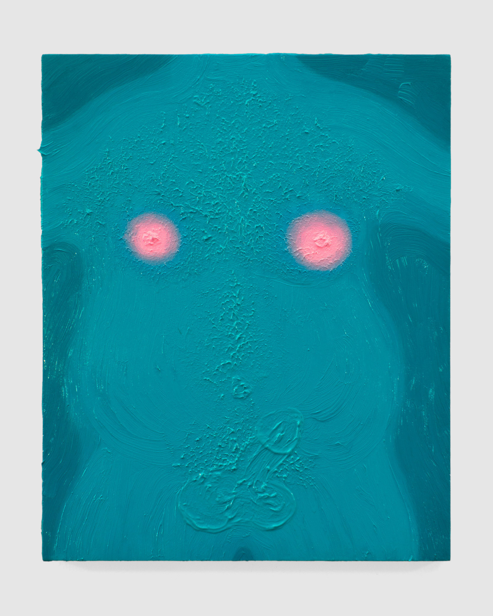 "Ideology without Ideology", 2025, oil on wood panel, 10x8 inches