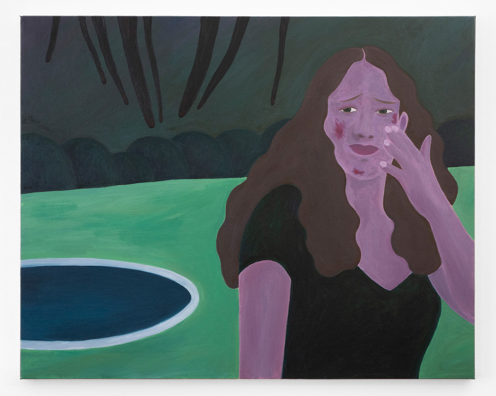 "I Was Scorned and Kidnapped", 2019, oil on canvas, 24x30 inches