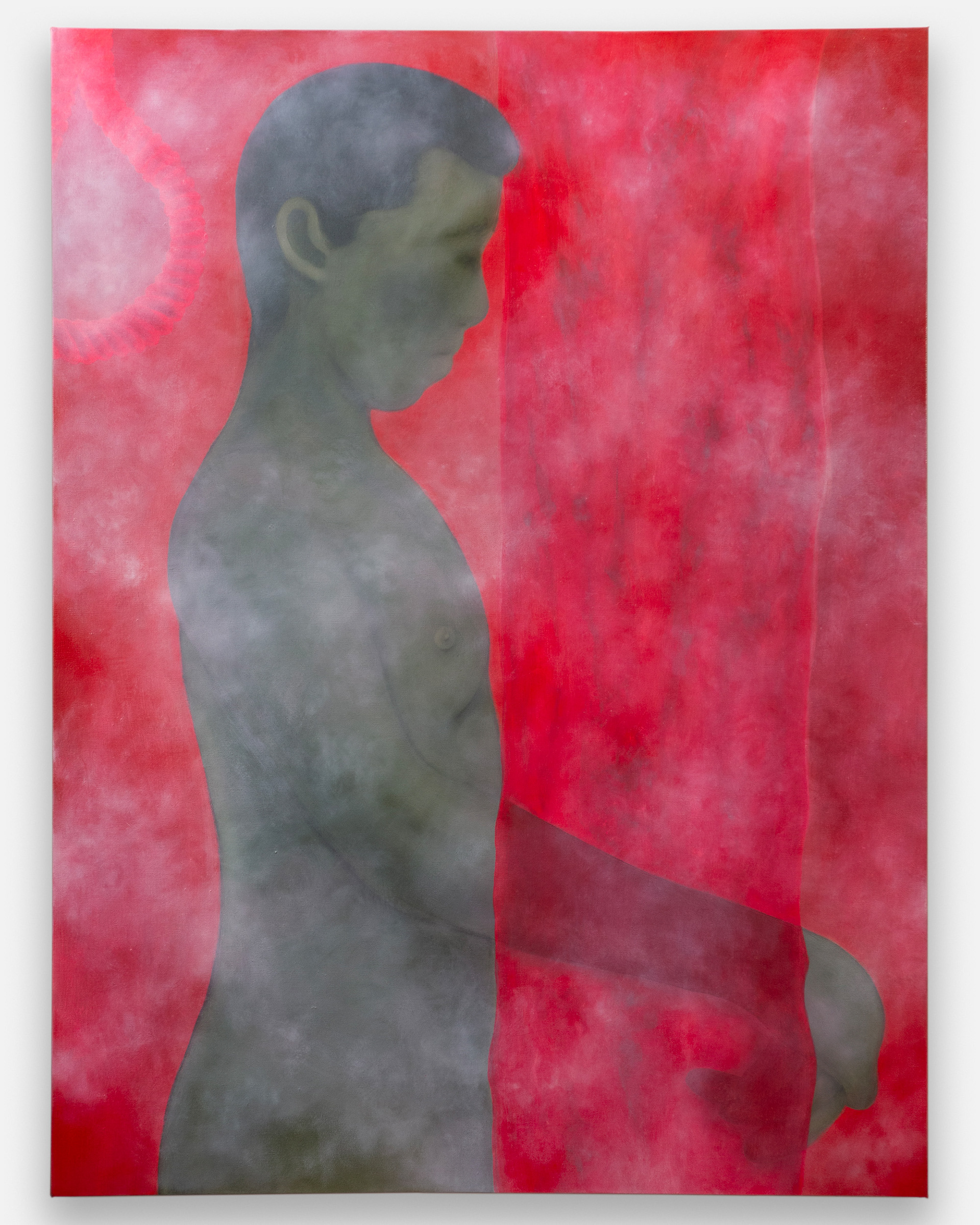 "About a Boy", 2023, oil on canvas, 48x36 inches