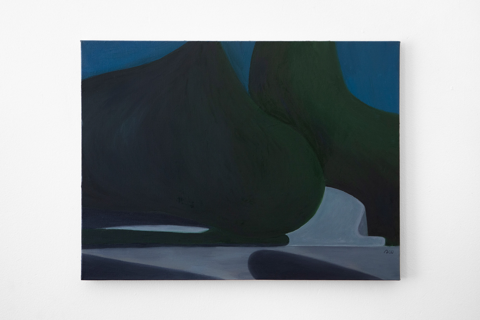 "Why Do We Feel Pain", 2019, oil on linen, 18x24 inches