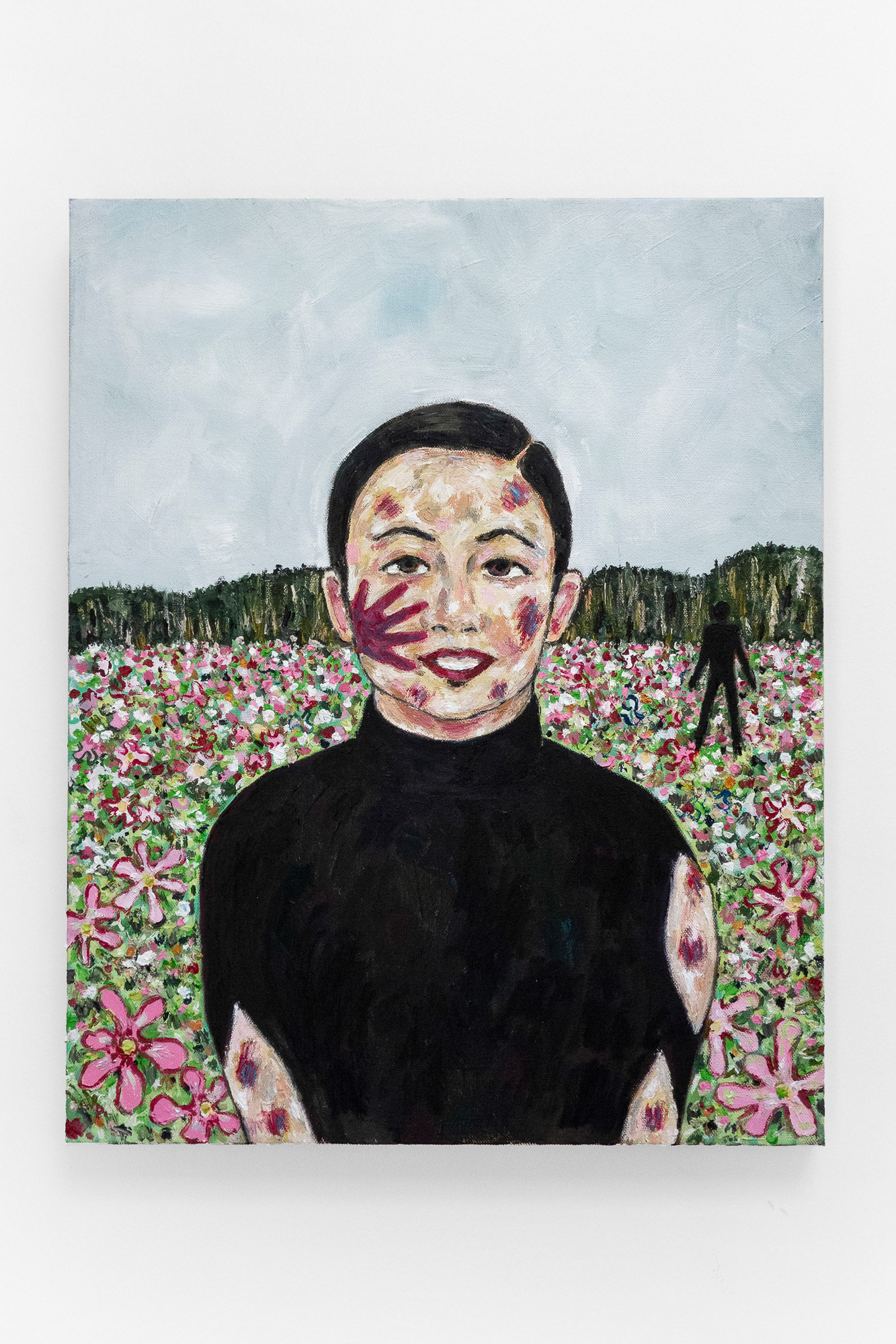 "The Strongest, or the Weakest", 2018, oil on canvas, 16x20 inches