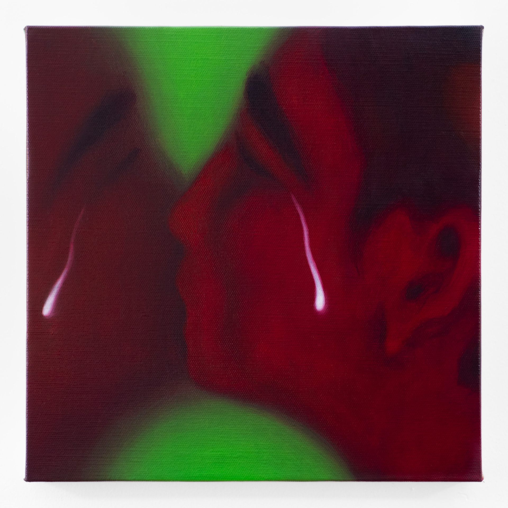 "Ellipsis Pt. 1", 2023, oil on linen, 12x12 inches