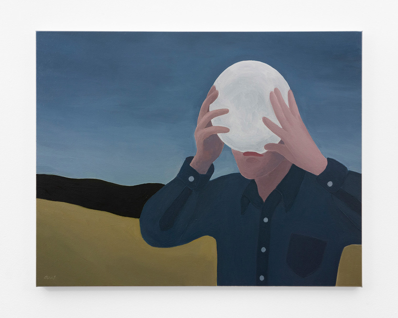 "Drink Your Love", 2019, oil on canvas, 22x28 inches