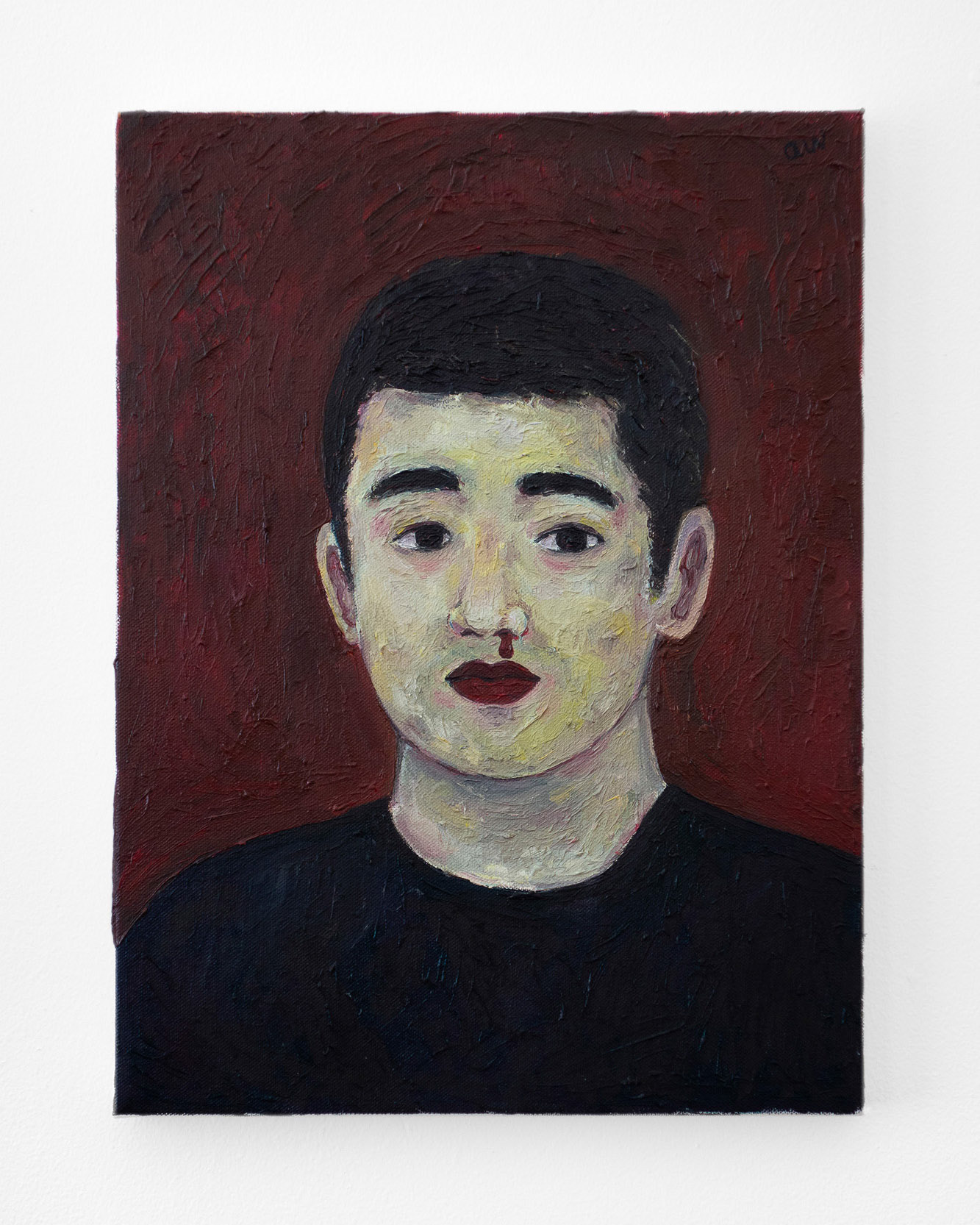 "Dangerous Days", 2019, oil on canvas, 16x12 inches