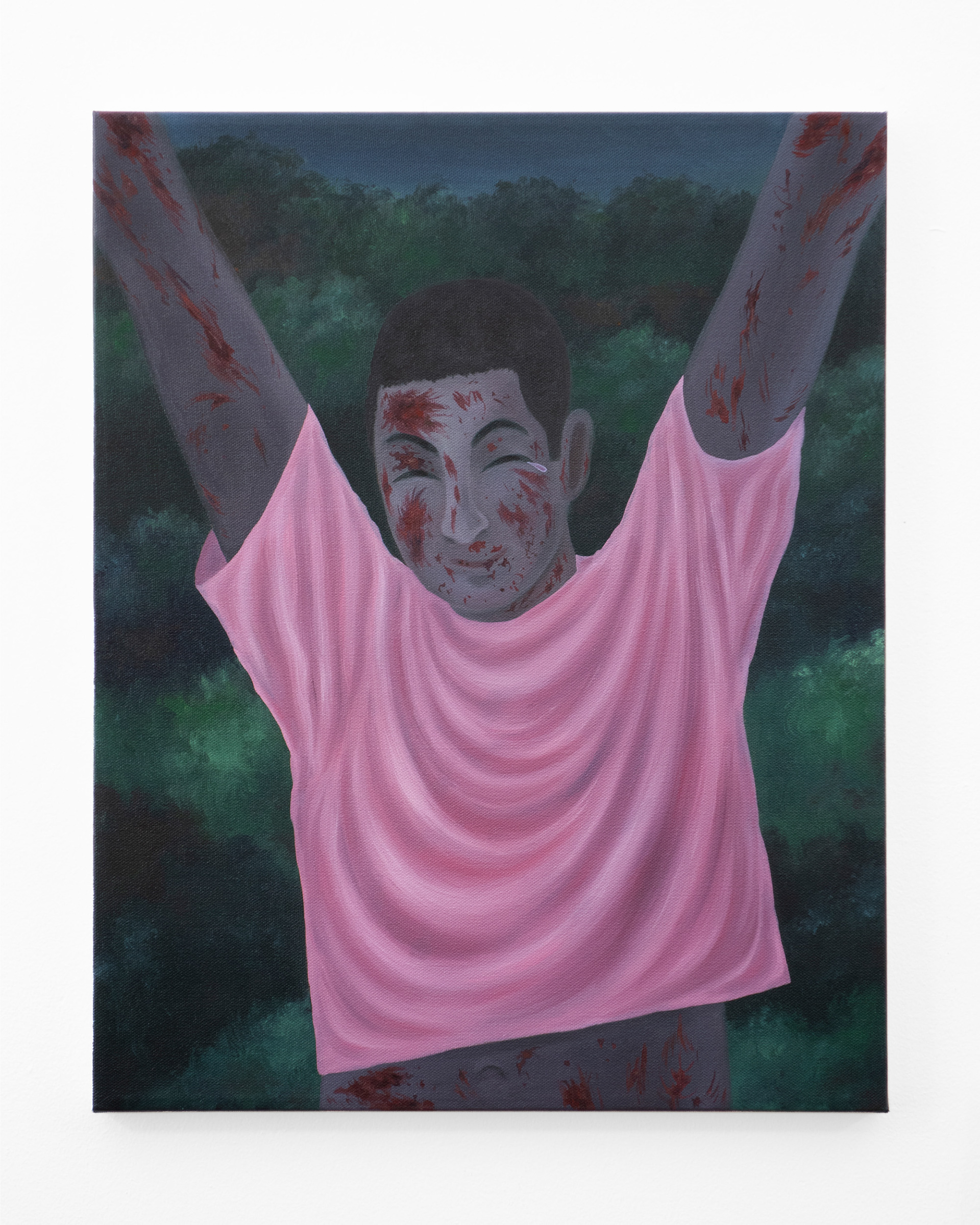 "Don't Wait for Me", 2021, oil on canvas, 20x16 inches
