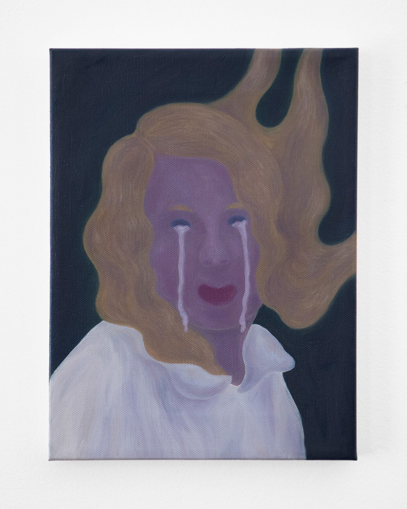 "Portrait of a Woman in Love", 2021, oil on canvas, 12x9 inches