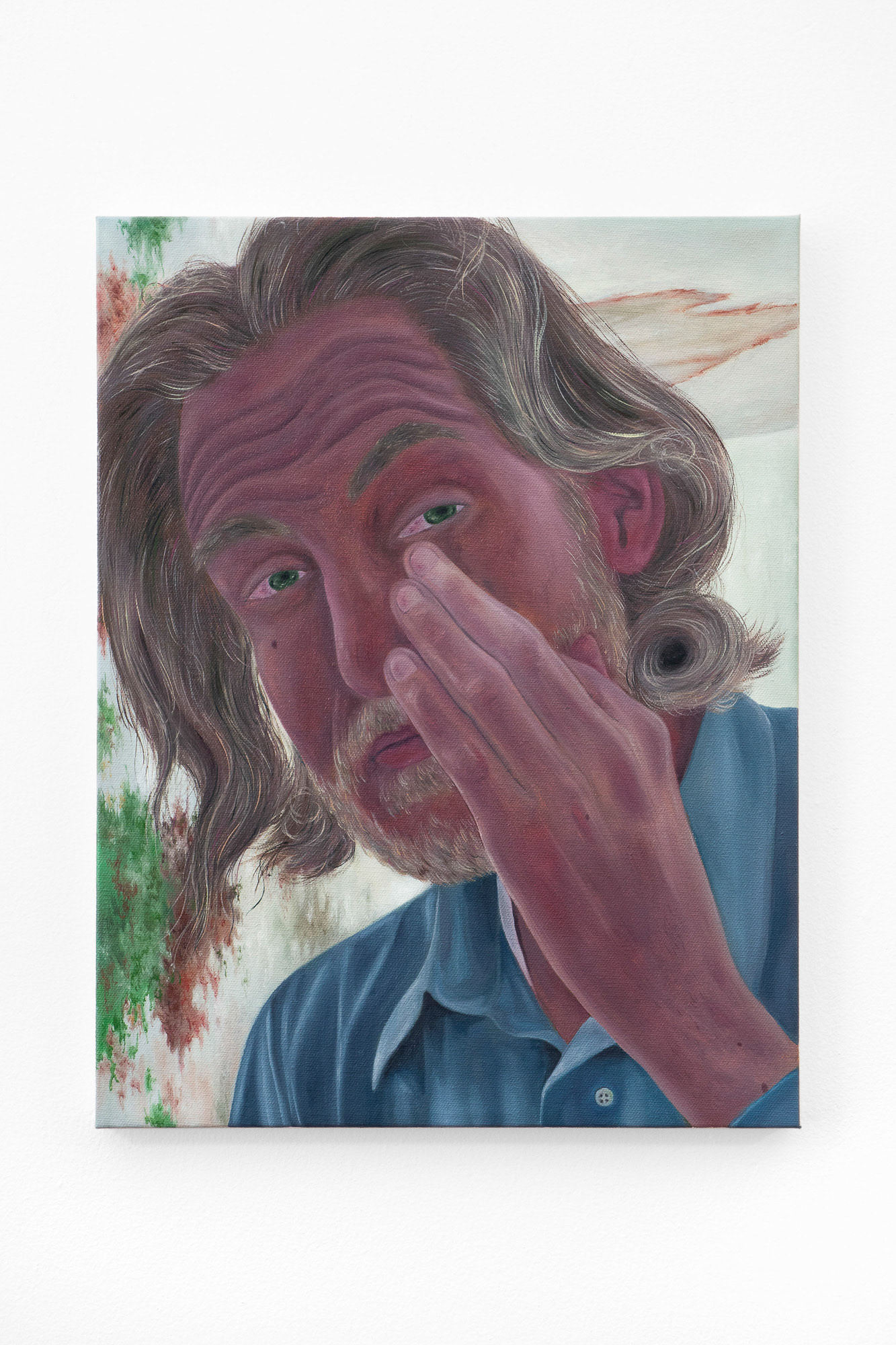 "A Different Kind of Strength", 2022, oil on canvas, 14x18 inches