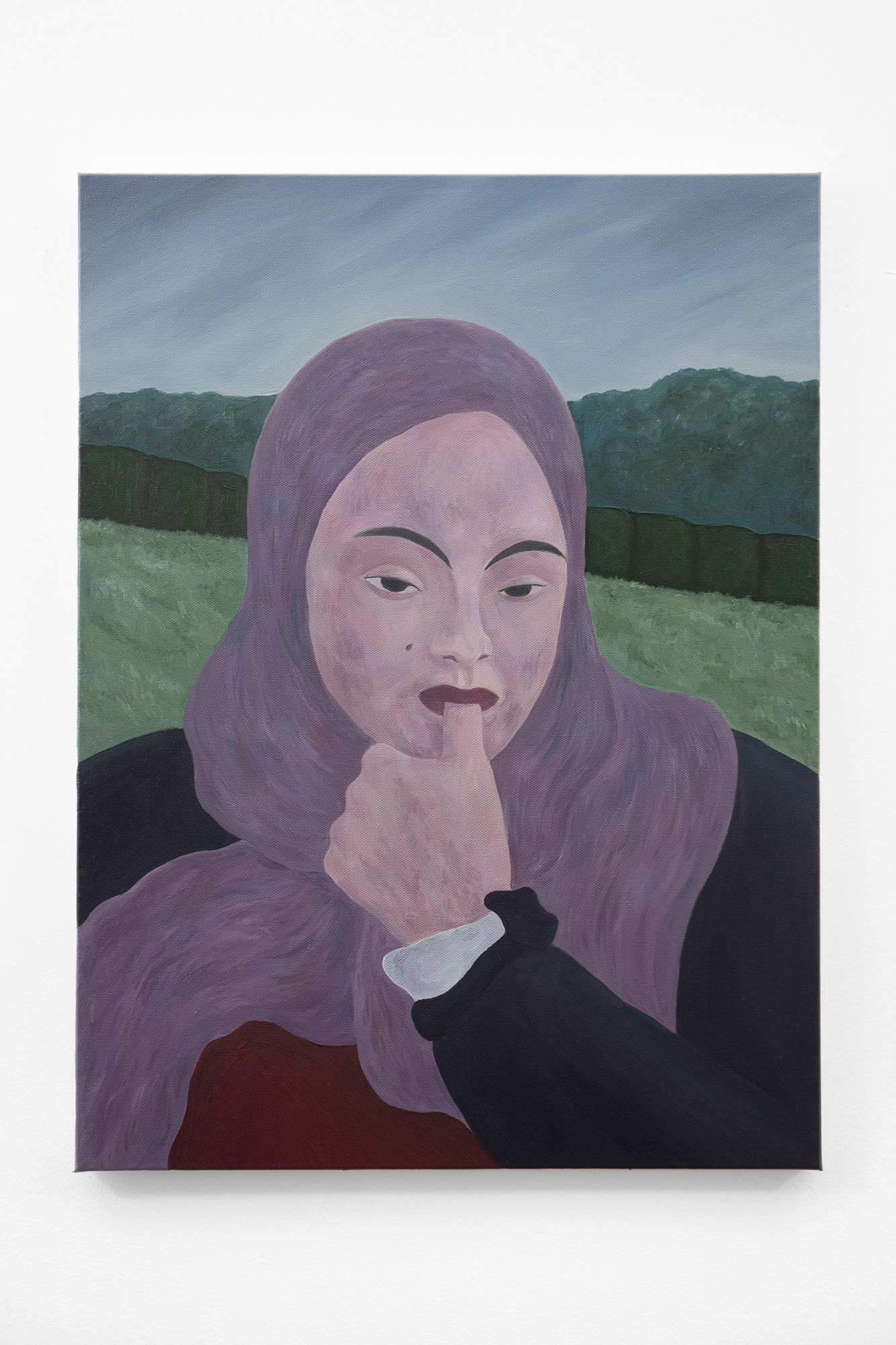"Strange Effect", 2020, oil on canvas, 18x24 inches
