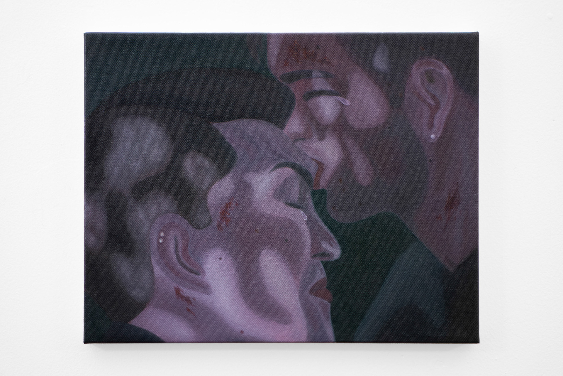 "Take My Love", 2021, oil on canvas, 11x14 inches