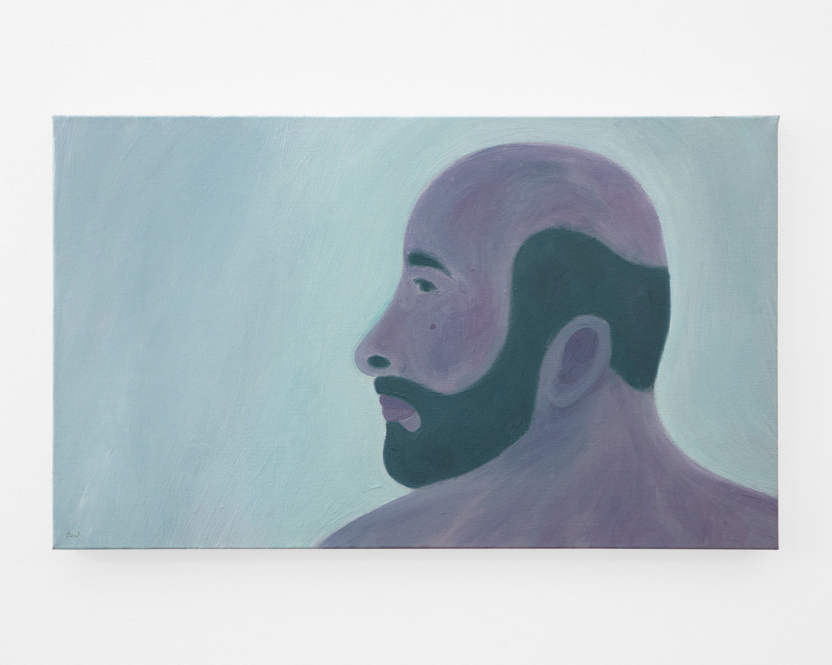 "Memories of Green", 2019, oil on canvas, 12x20 inches