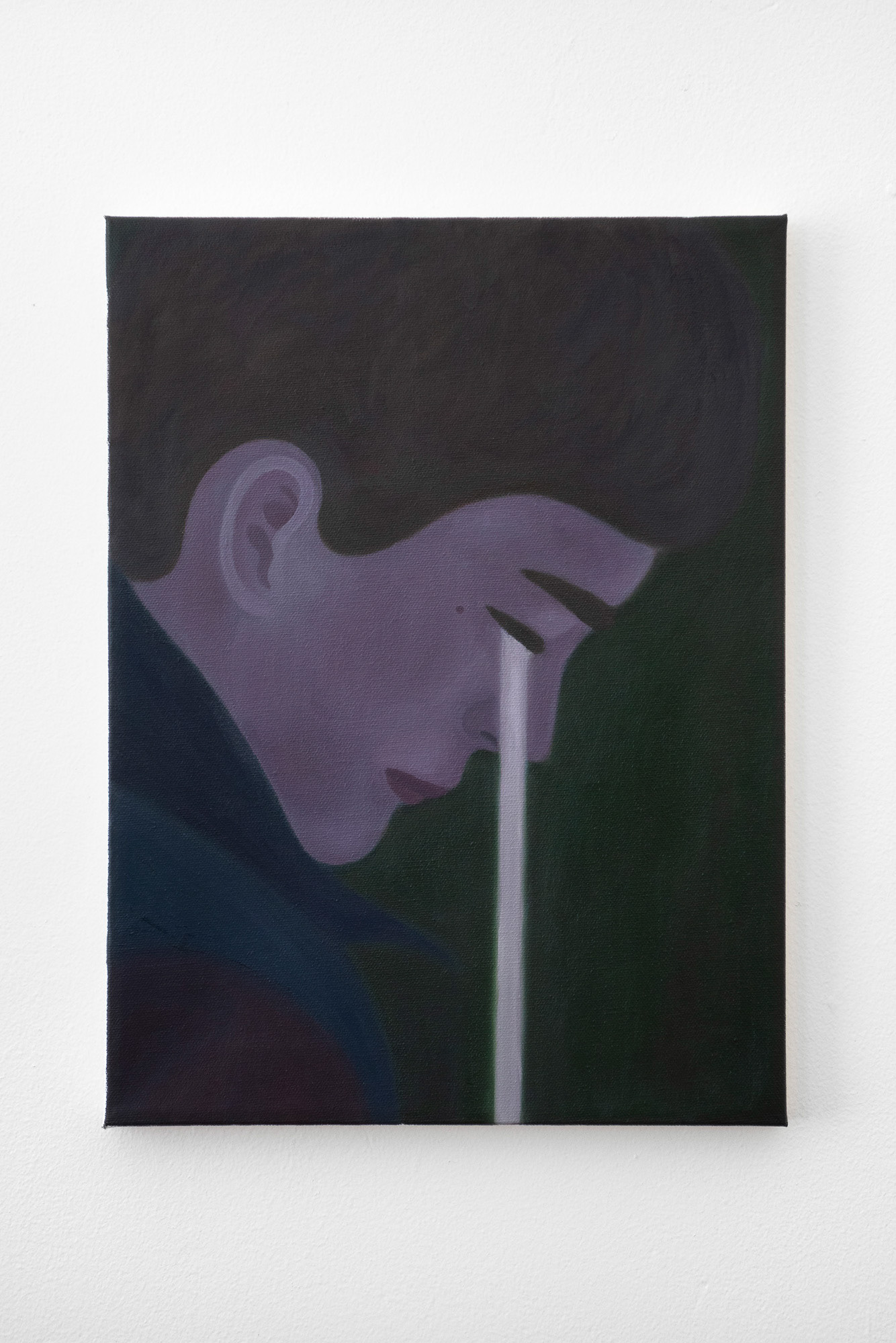 "Can't Go Back", 2021, oil on canvas, 12x16 inches