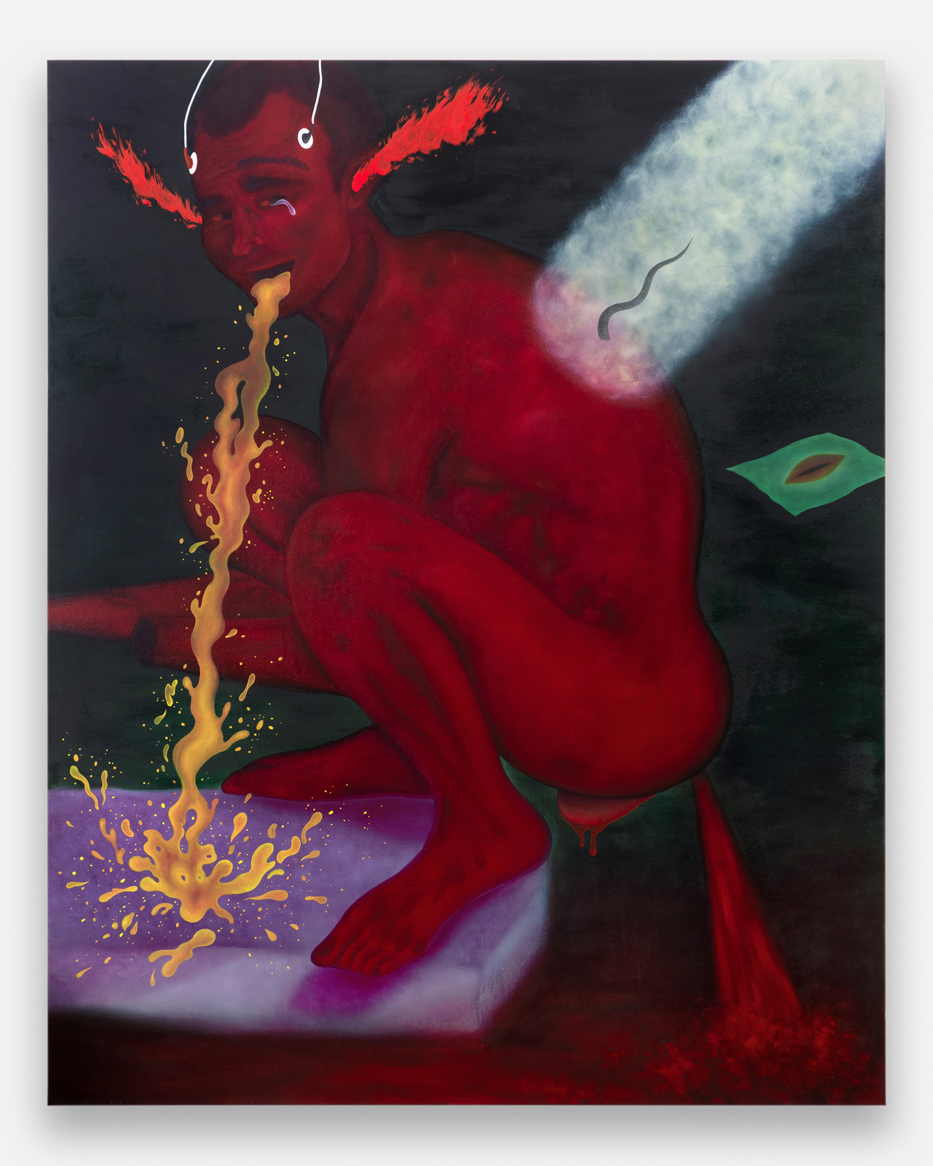 "Conversion Therapy", 2023, oil on canvas, 60x48 inches