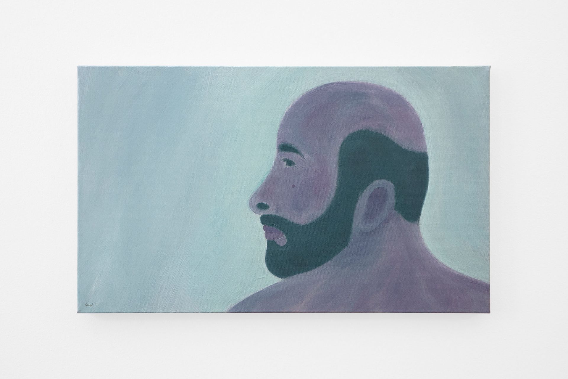 "Memories of Green", 2019, oil on canvas, 12x20 inches