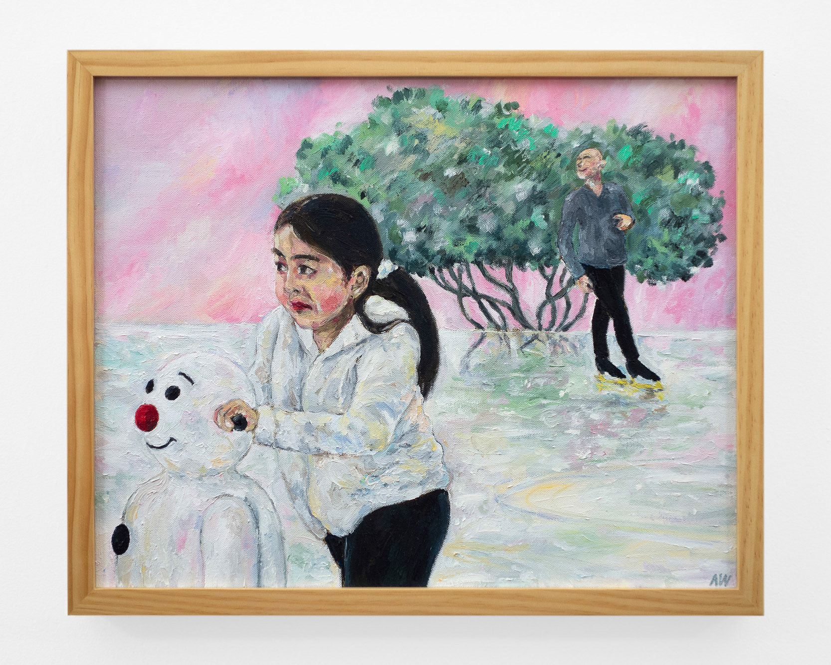 "Everyone's a Winner", 2018, oil on canvas, 16x20 inches