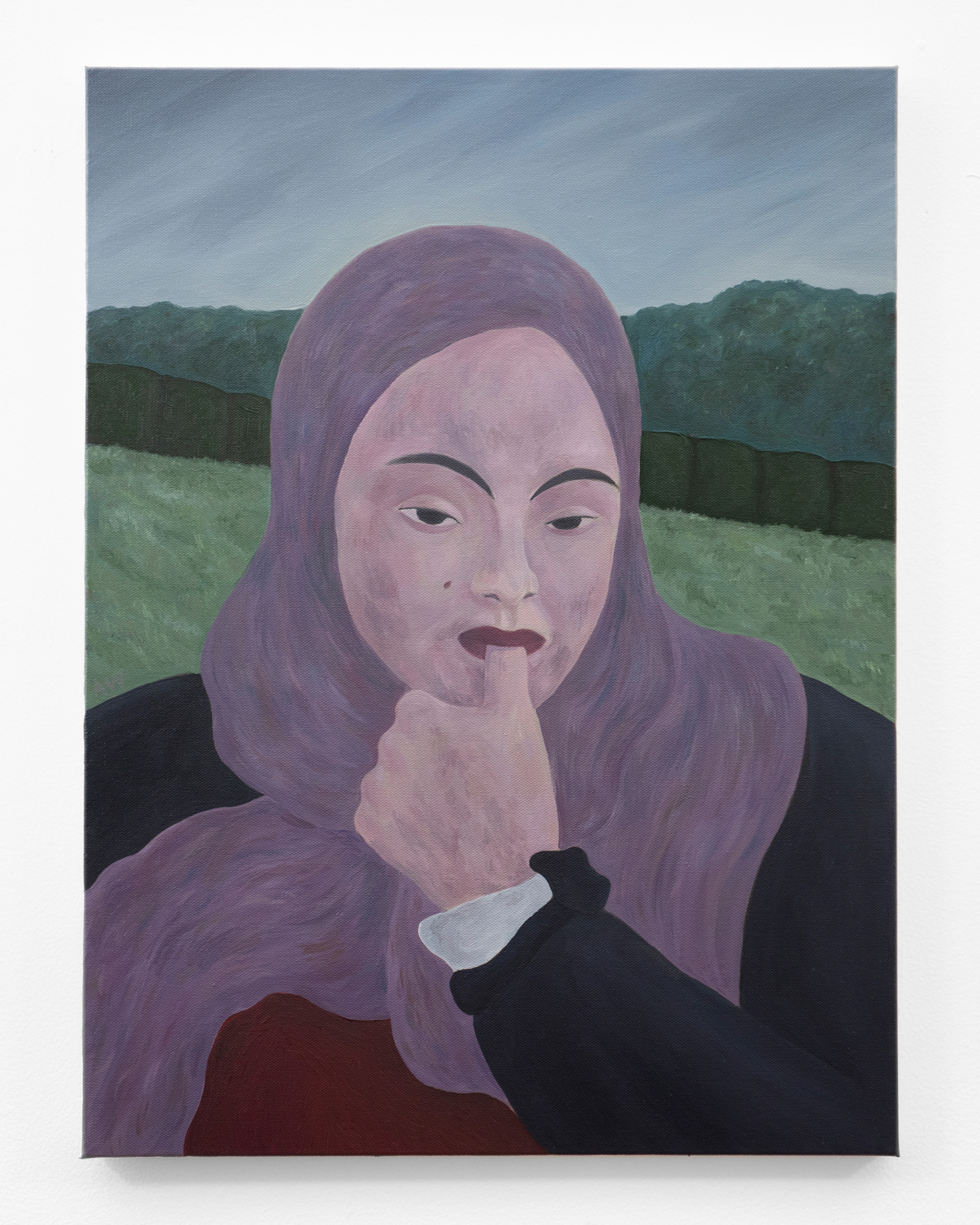 "Strange Effect", 2020, oil on canvas, 24x18 inches