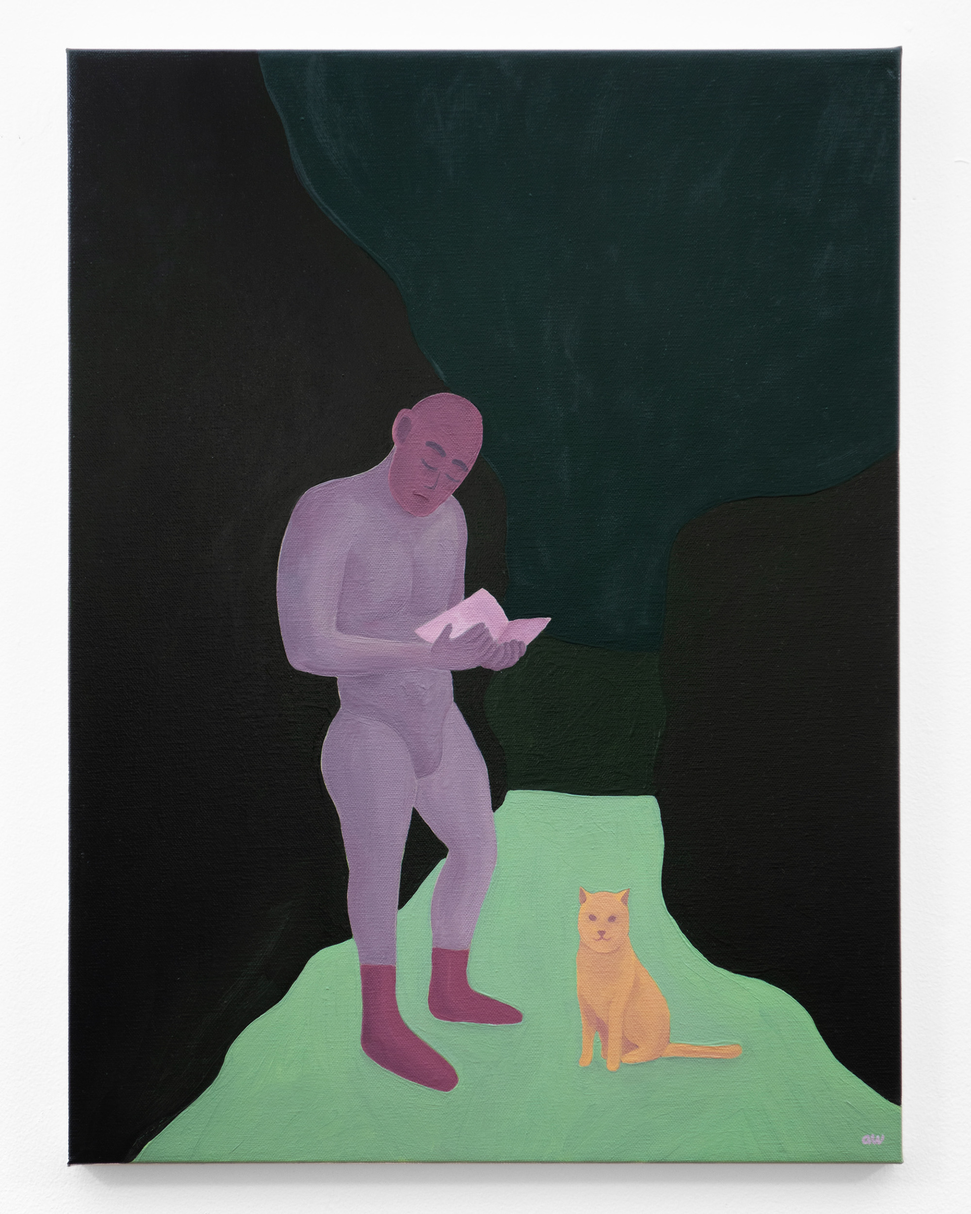 "Elegiac", 2020, oil on canvas, 24x18 inches