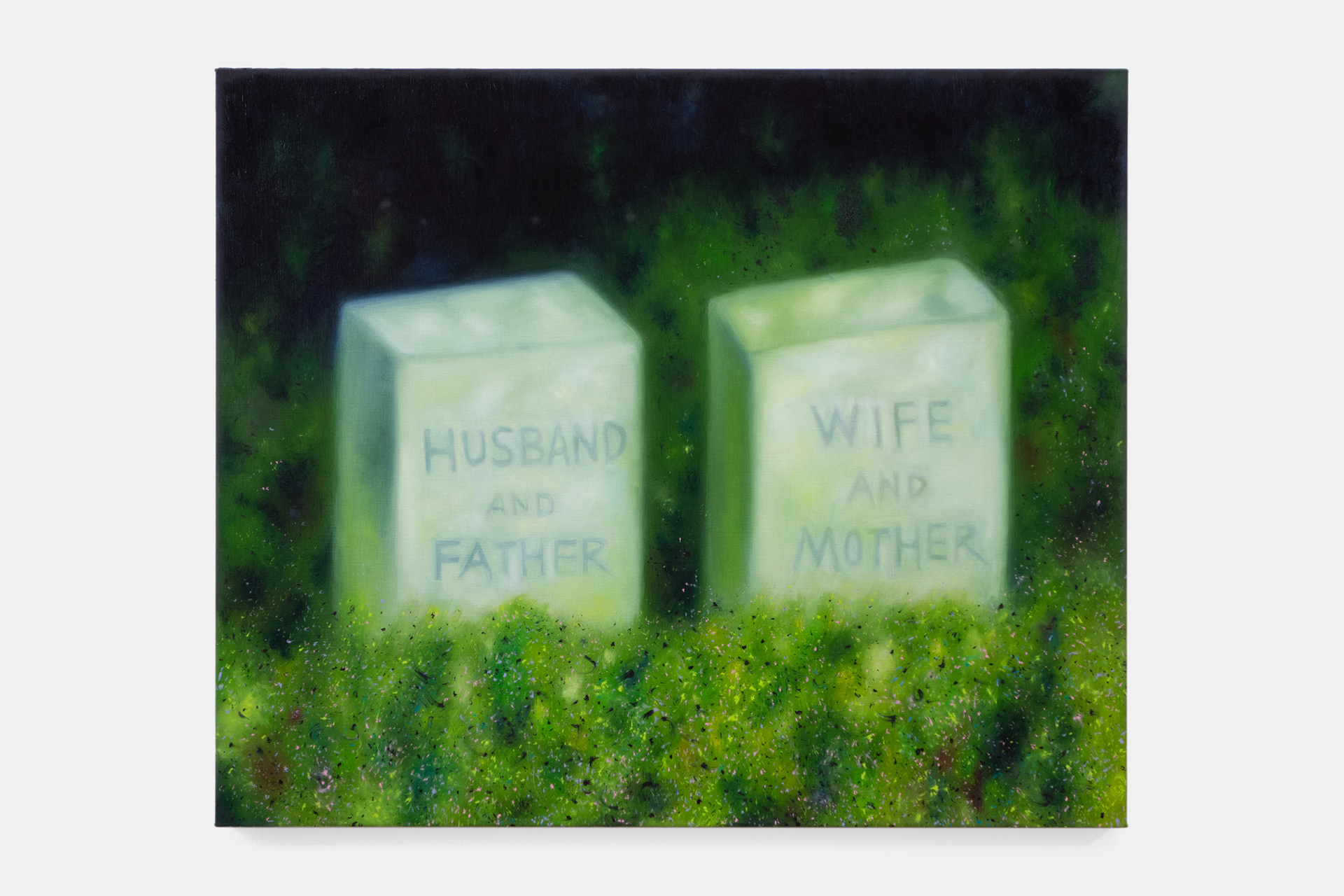 "The Future Is the Past", 2025, oil on linen, 20x24 inches