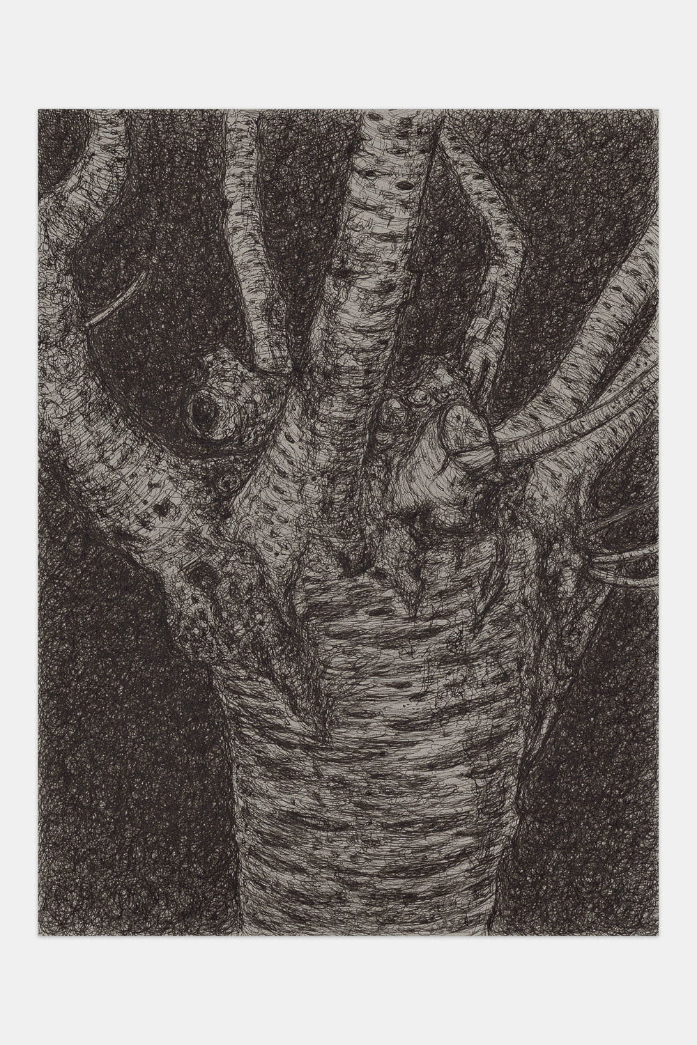 "What Do I Want from You", 2022, ink on paper, 9x12 inches
