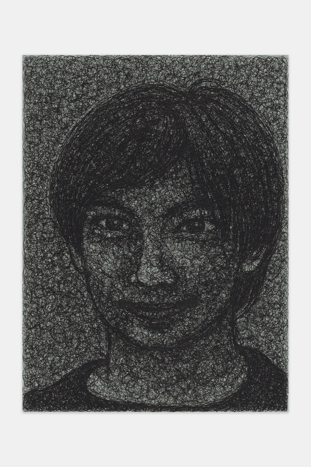 "There Was a Boy", 2023, ink on paper, 6x8 inches