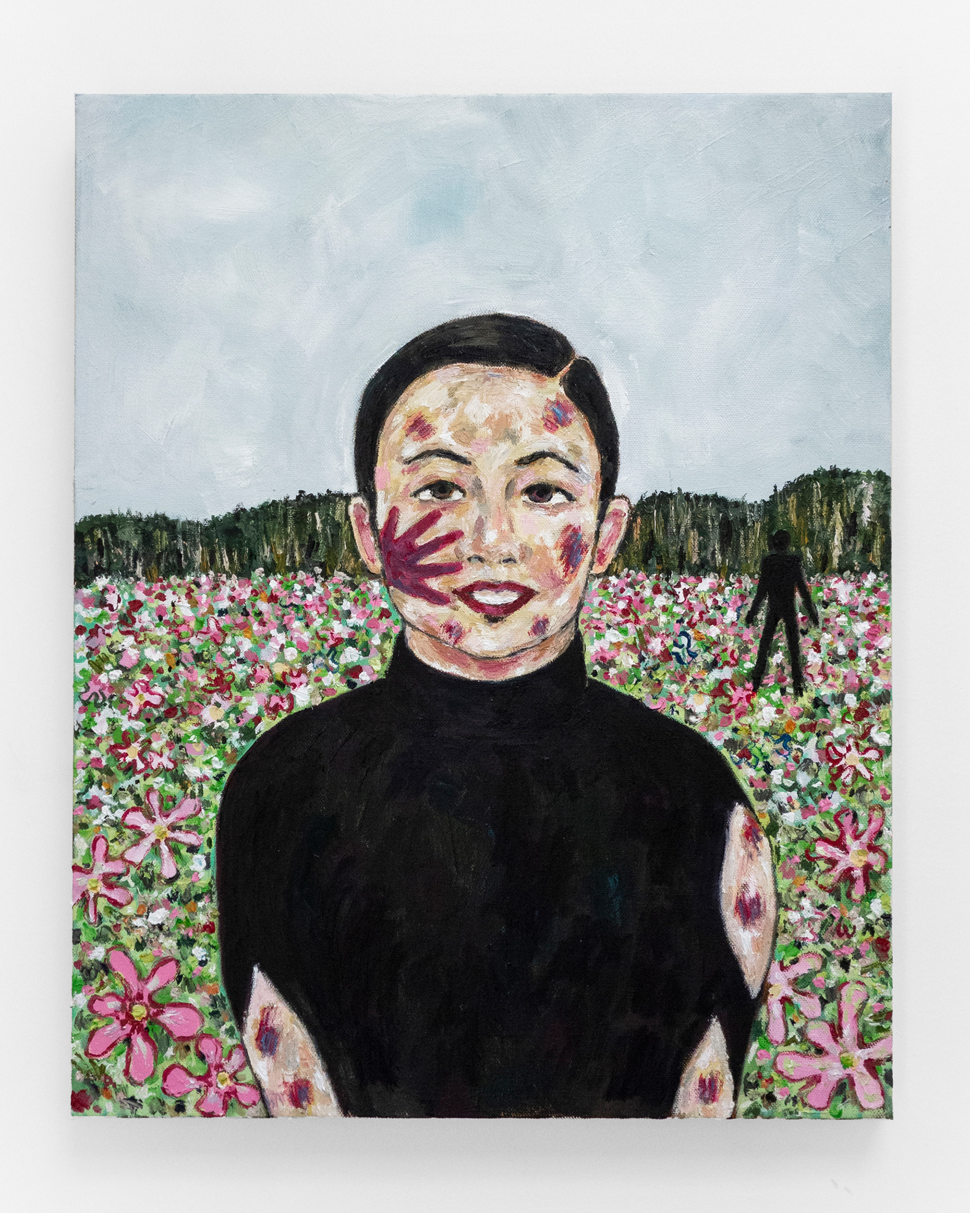 "The Strongest, or the Weakest", 2018, oil on canvas, 20x16 inches