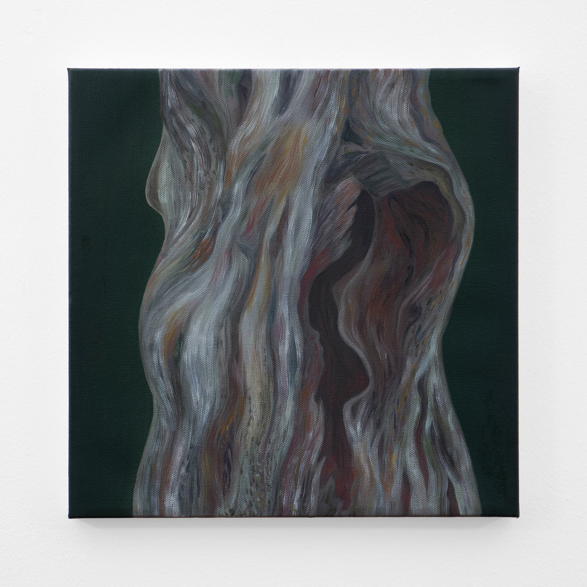 "Farewell", 2021, oil on canvas, 12x12 inches