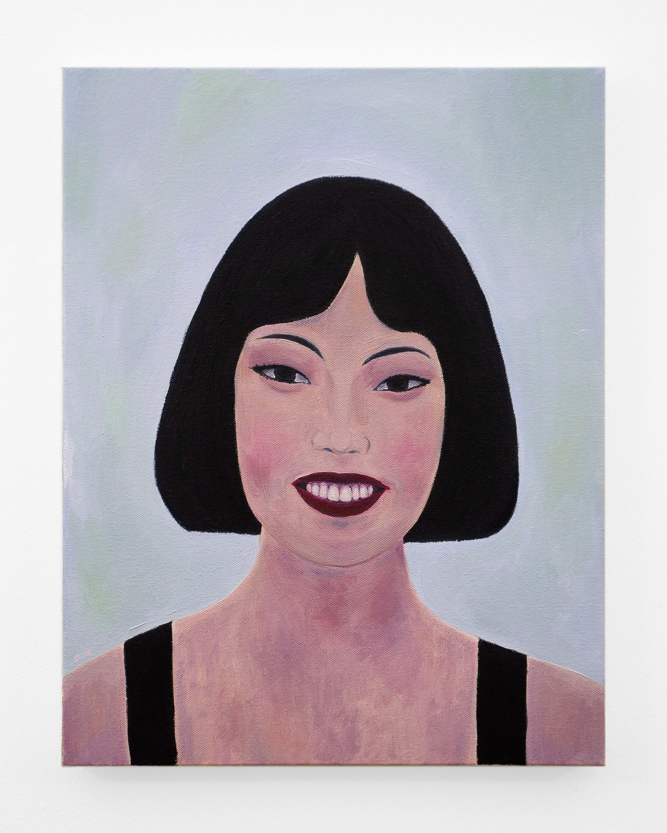 "China Girl", 2019, oil on canvas, 18x14 inches