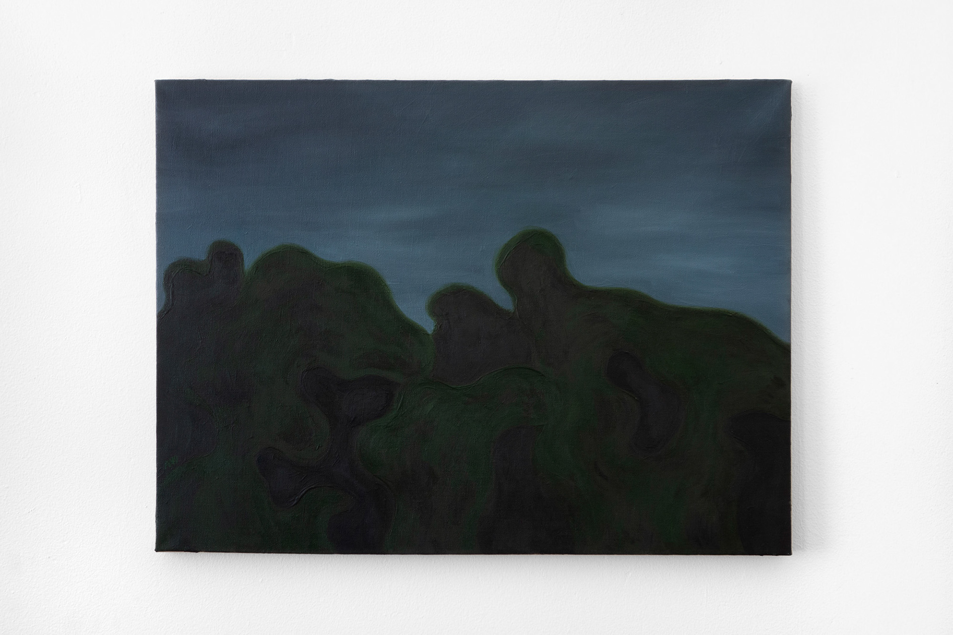 "Off the Road", 2019, oil on linen, 18x24 inches