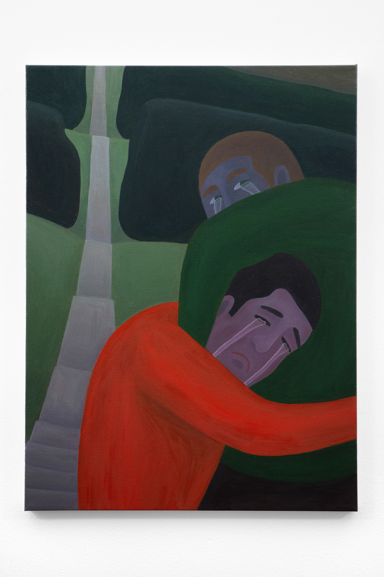 "Please Always Love Me", 2021, oil on canvas, 18x24 inches