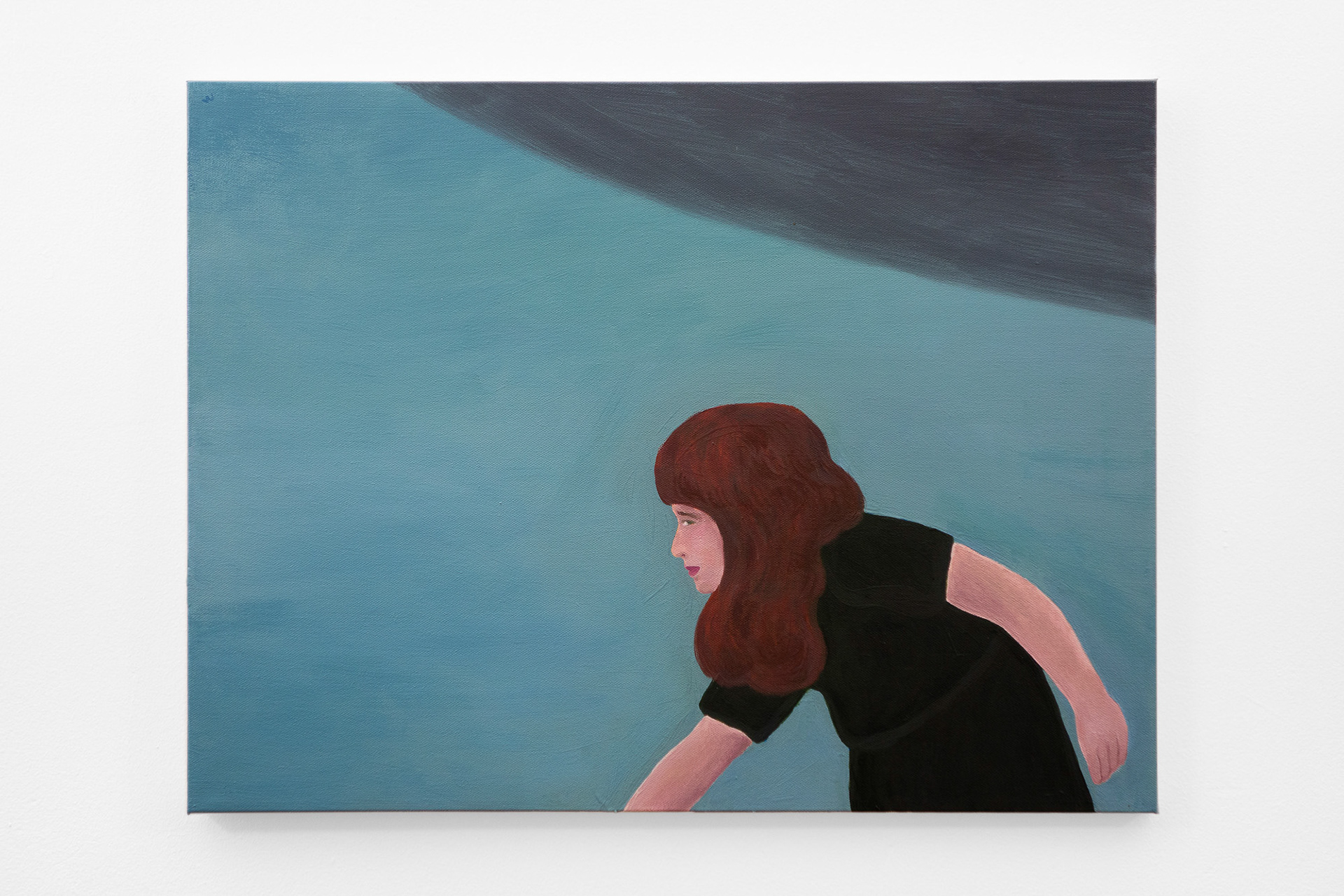 "Lost Without Connection" II, 2019, oil on canvas, 18x24 inches