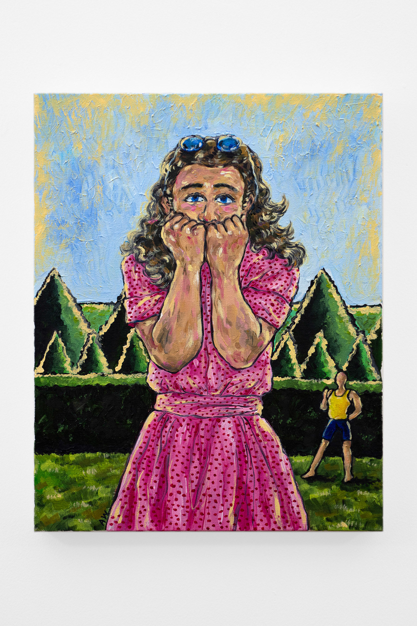"The Passenger", 2018, oil on canvas, 16x20 inches