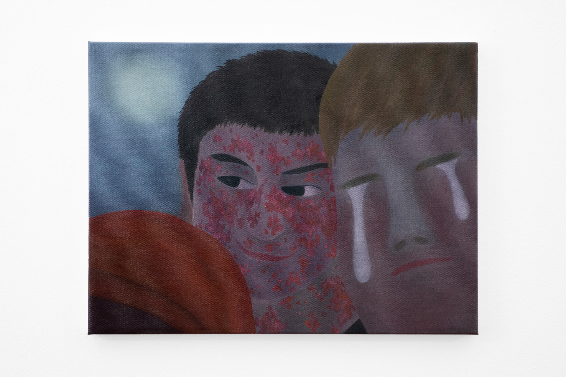 "No Tears for Me", 2021, oil on canvas, 12x16 inches