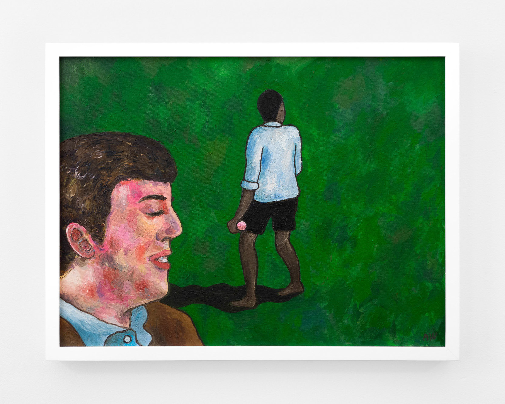 "Secret of My Heart", 2018, oil on canvas, 18x24 inches