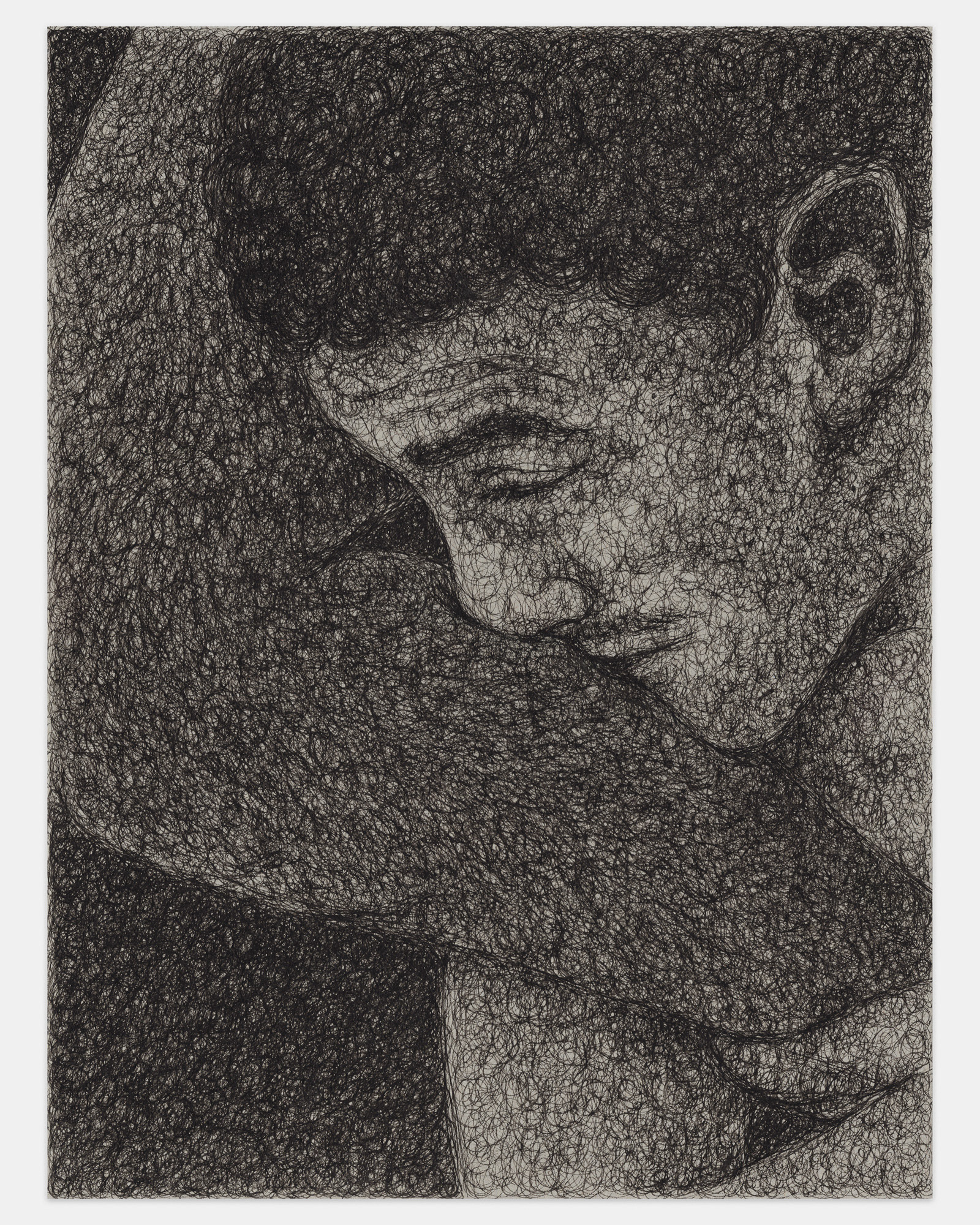 "High Hopes", 2024, ink on paper, 12x9 inches