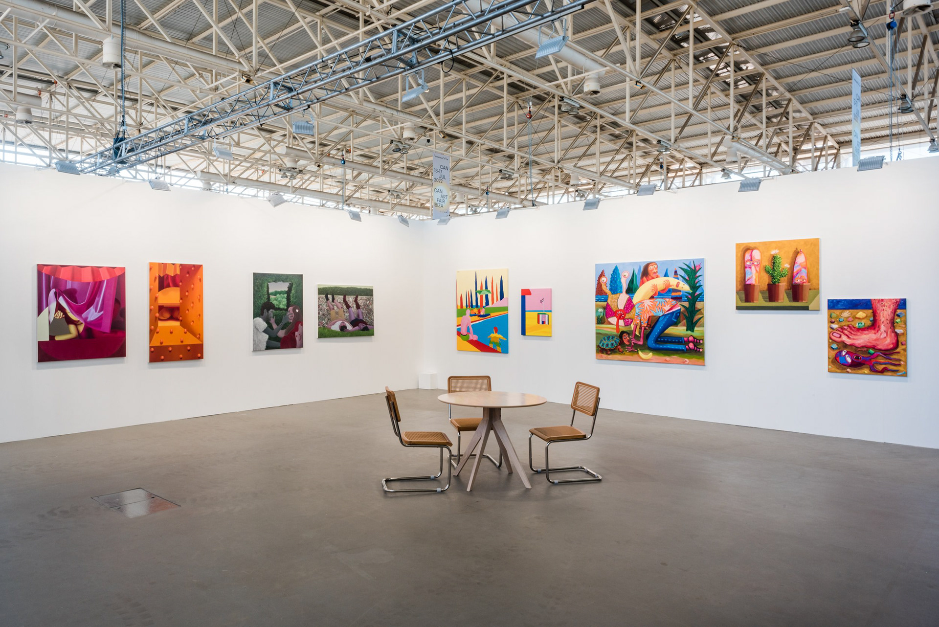 “Contemporary Art Now” (CAN) Art Fair with 1969 Gallery, Ibiza, Spain, 2022