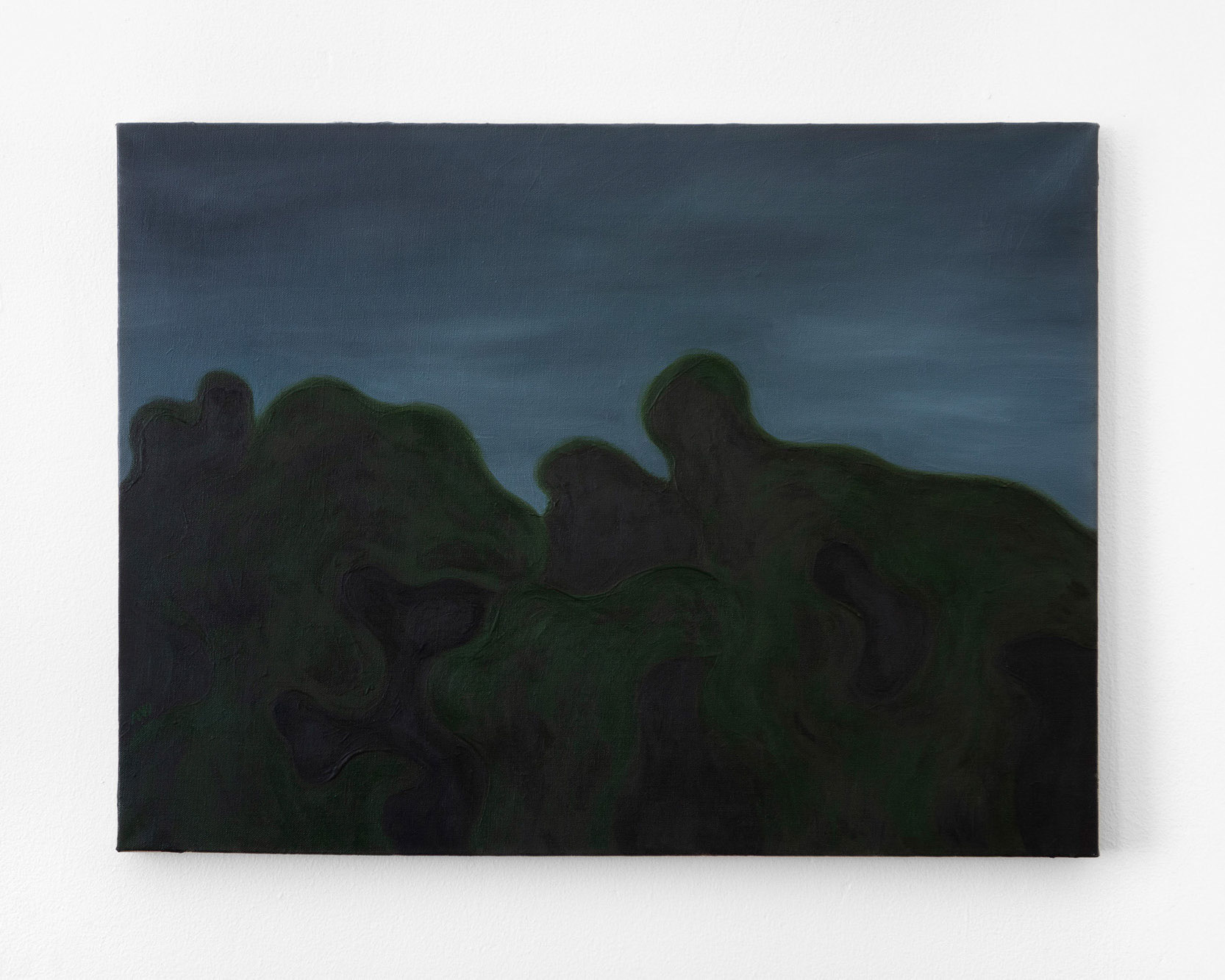 "Off the Road", 2019, oil on linen, 18x24 inches