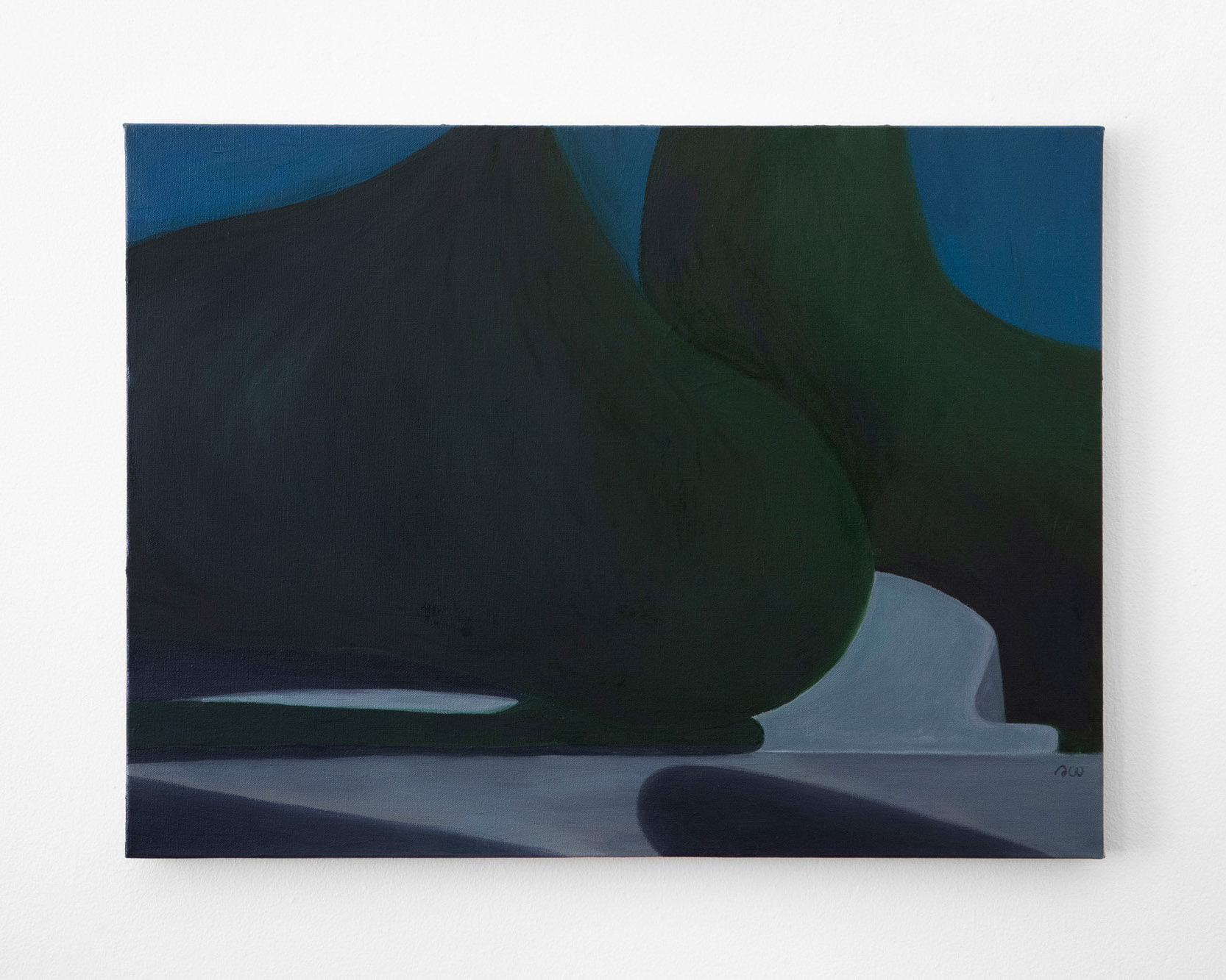 "Why Do We Feel Pain", 2019, oil on linen, 18x24 inches