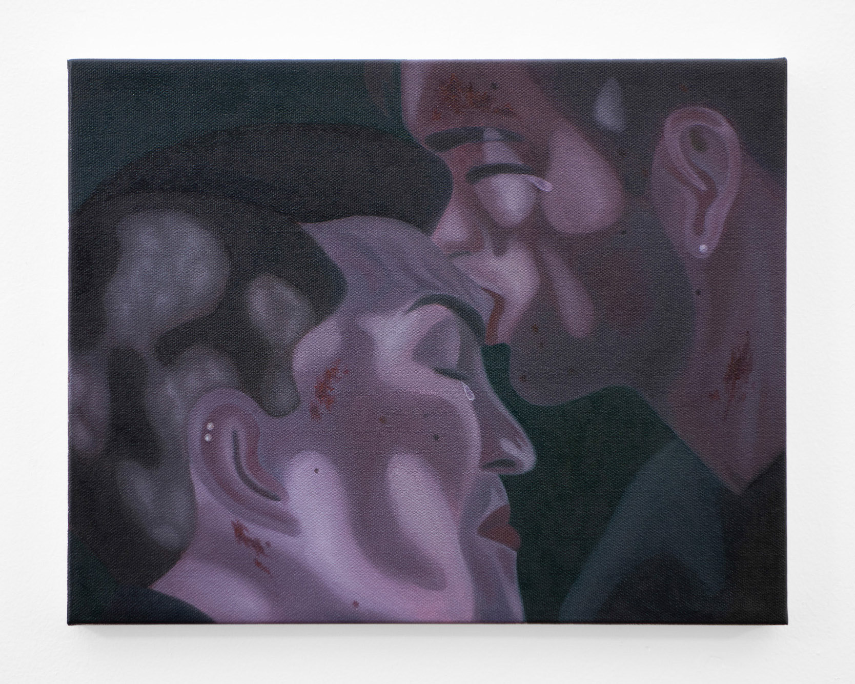 "Take My Love", 2021, oil on canvas, 11x14 inches