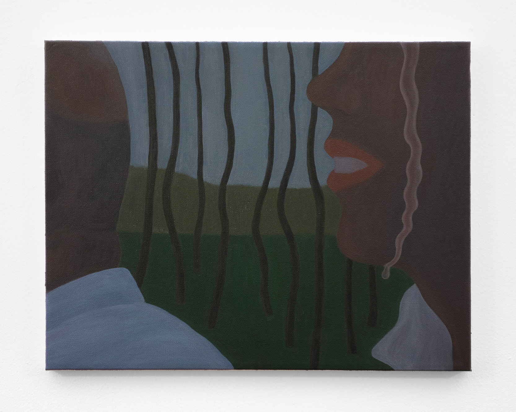 "I Had a Crush on You", 2021, oil on canvas, 14x18 inches