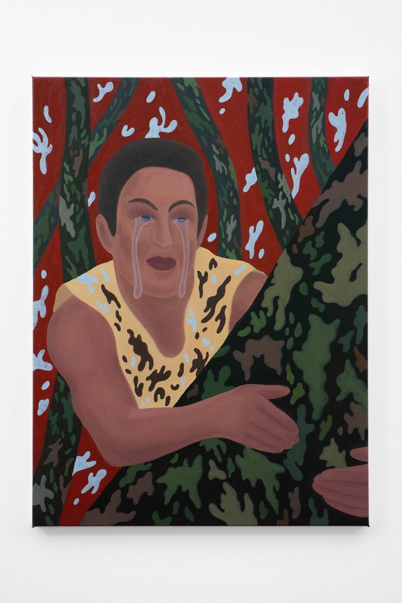 "You Promised to Never Hurt Me", 2021, oil on canvas, 18x24 inches