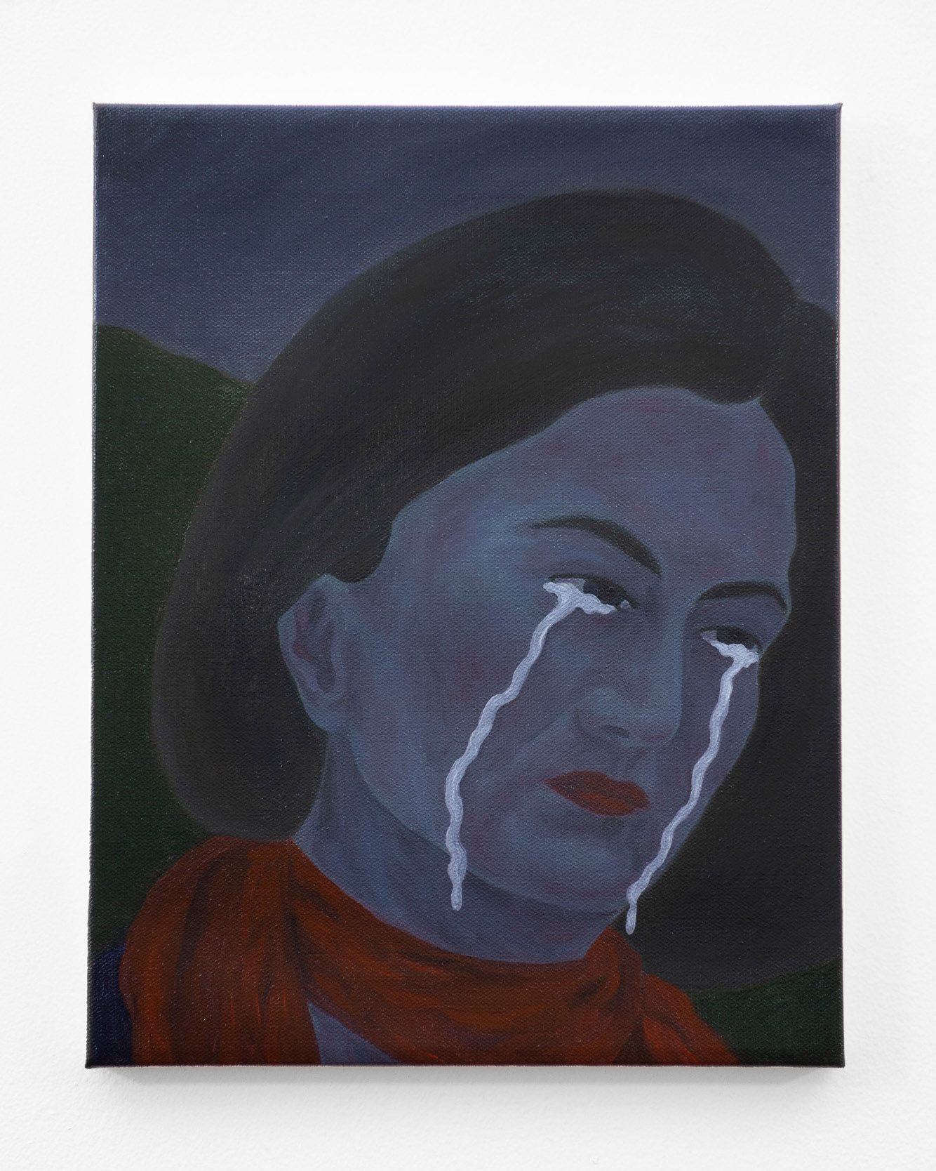 "Make Believe if You Want To", 2021, oil on canvas, 14x11 inches