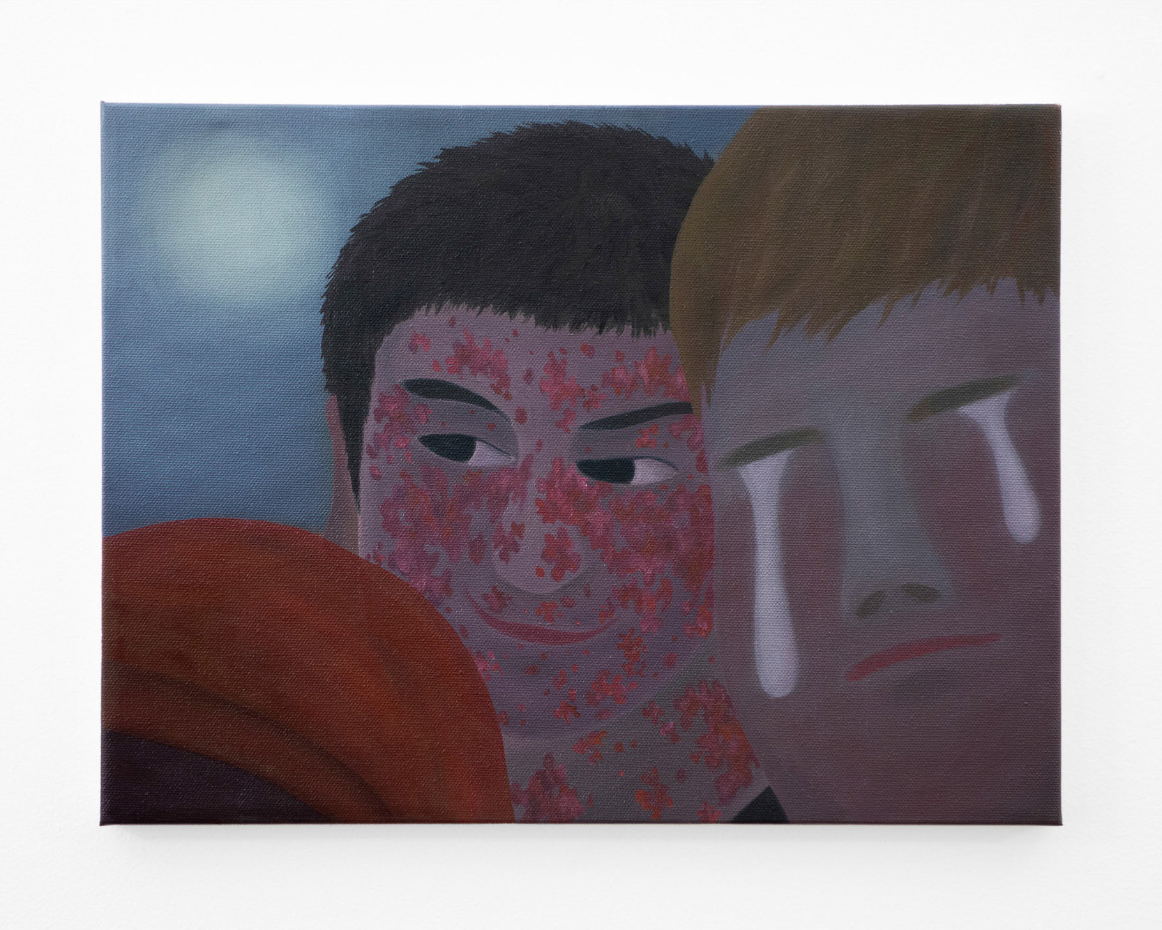 "No Tears for Me", 2021, oil on canvas, 12x16 inches
