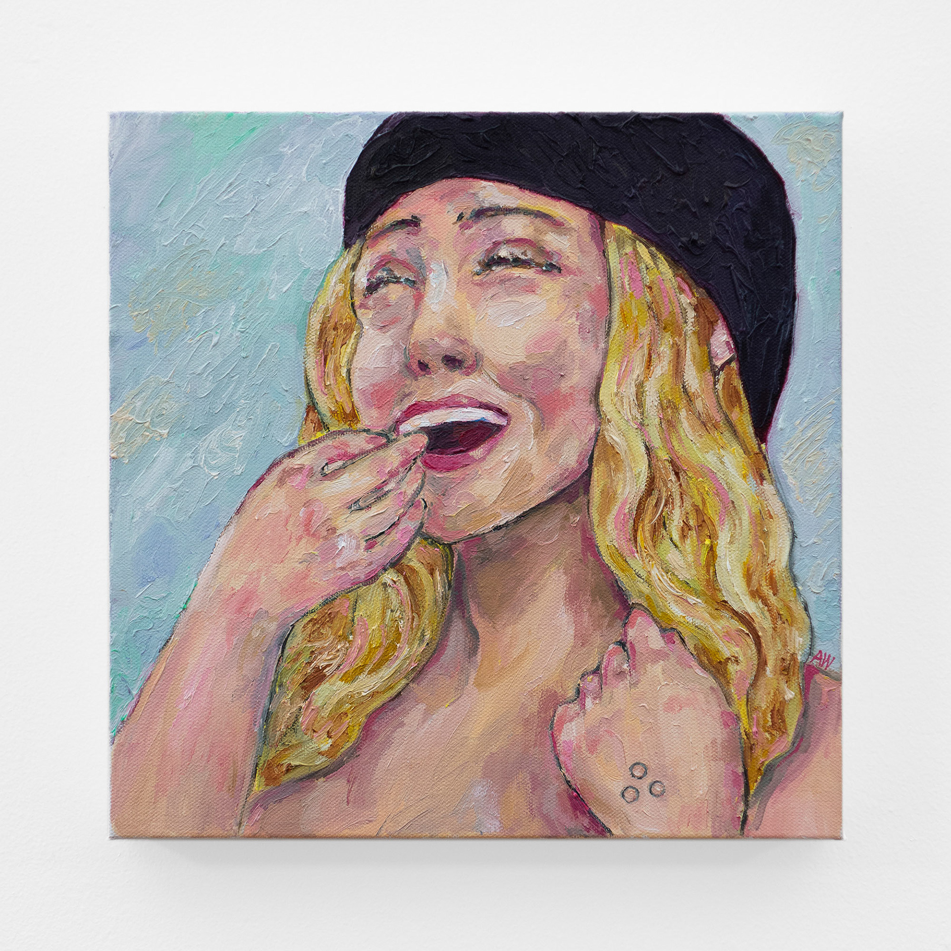 "The Problem", 2018, oil on canvas, 12x12 inches