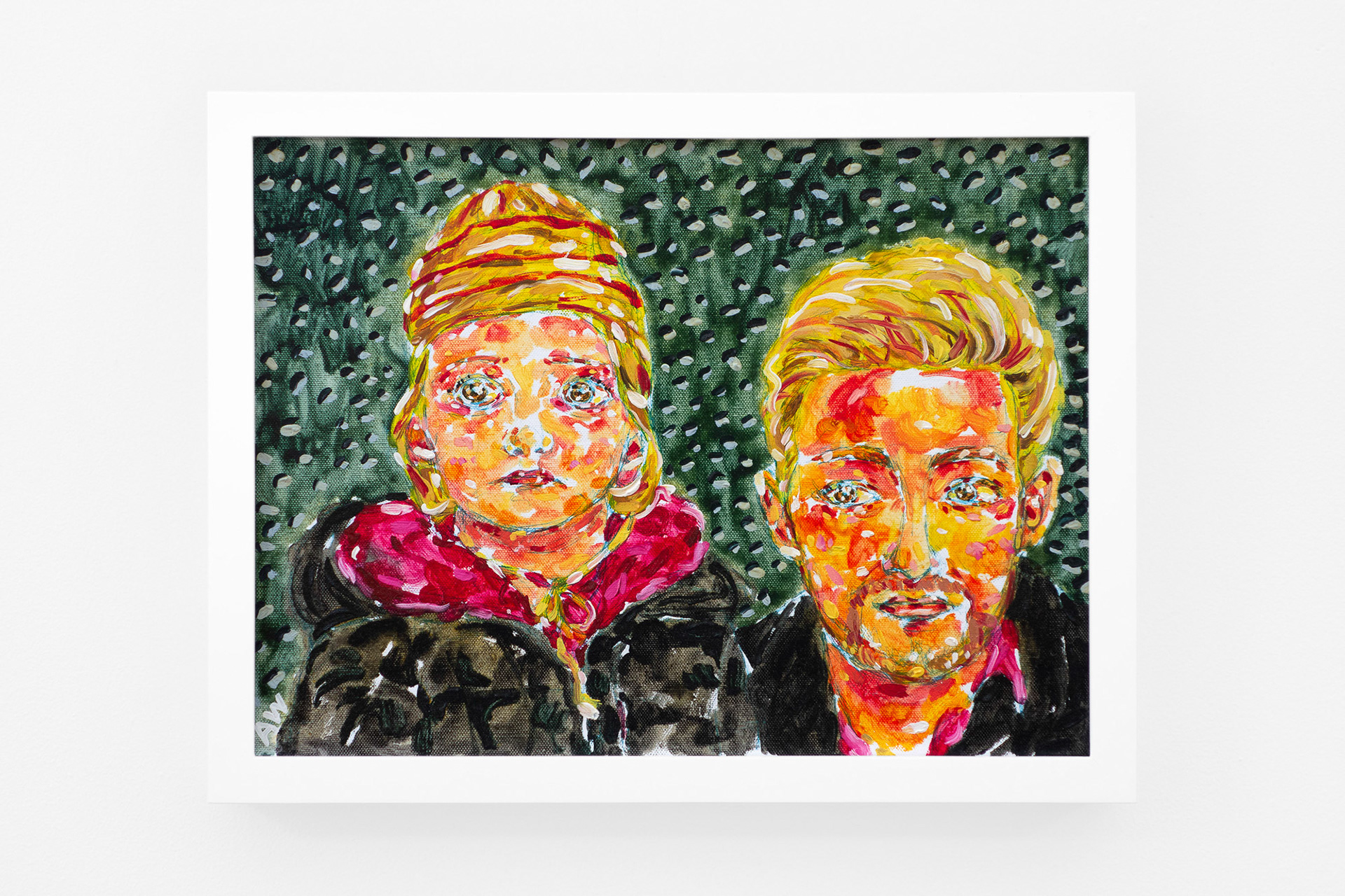 "Last Christmas", 2017, oil on canvas, 12x16 inches