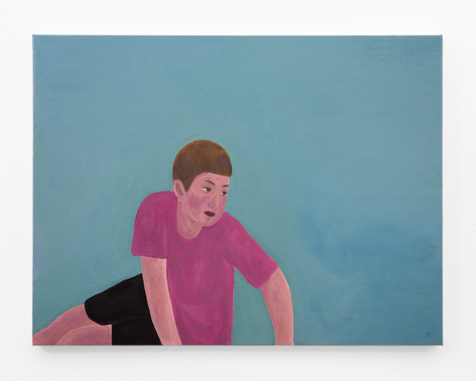 "Lost Without Connection" I, 2019, oil on canvas, 18x24 inches