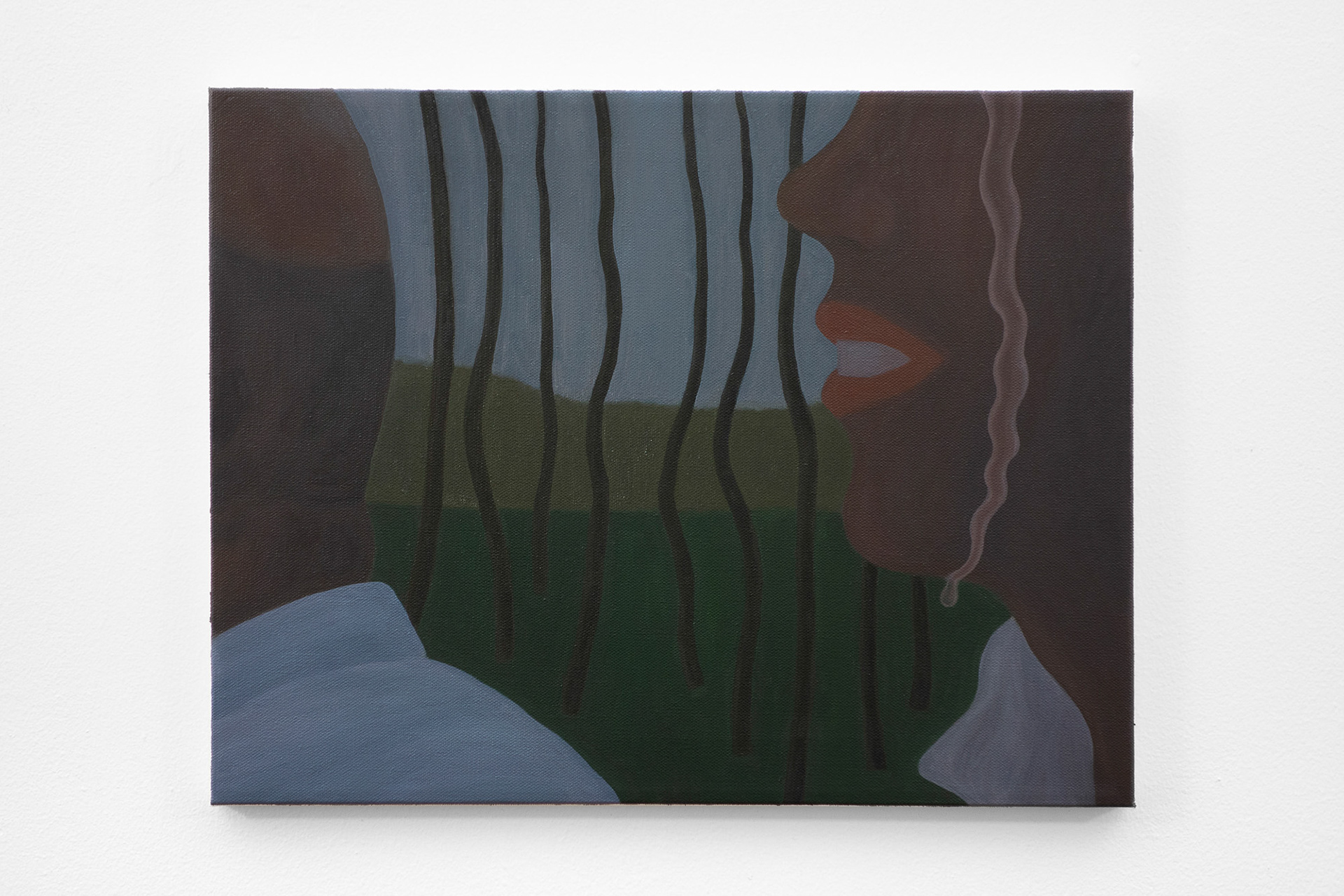 "I Had a Crush on You", 2021, oil on canvas, 14x18 inches