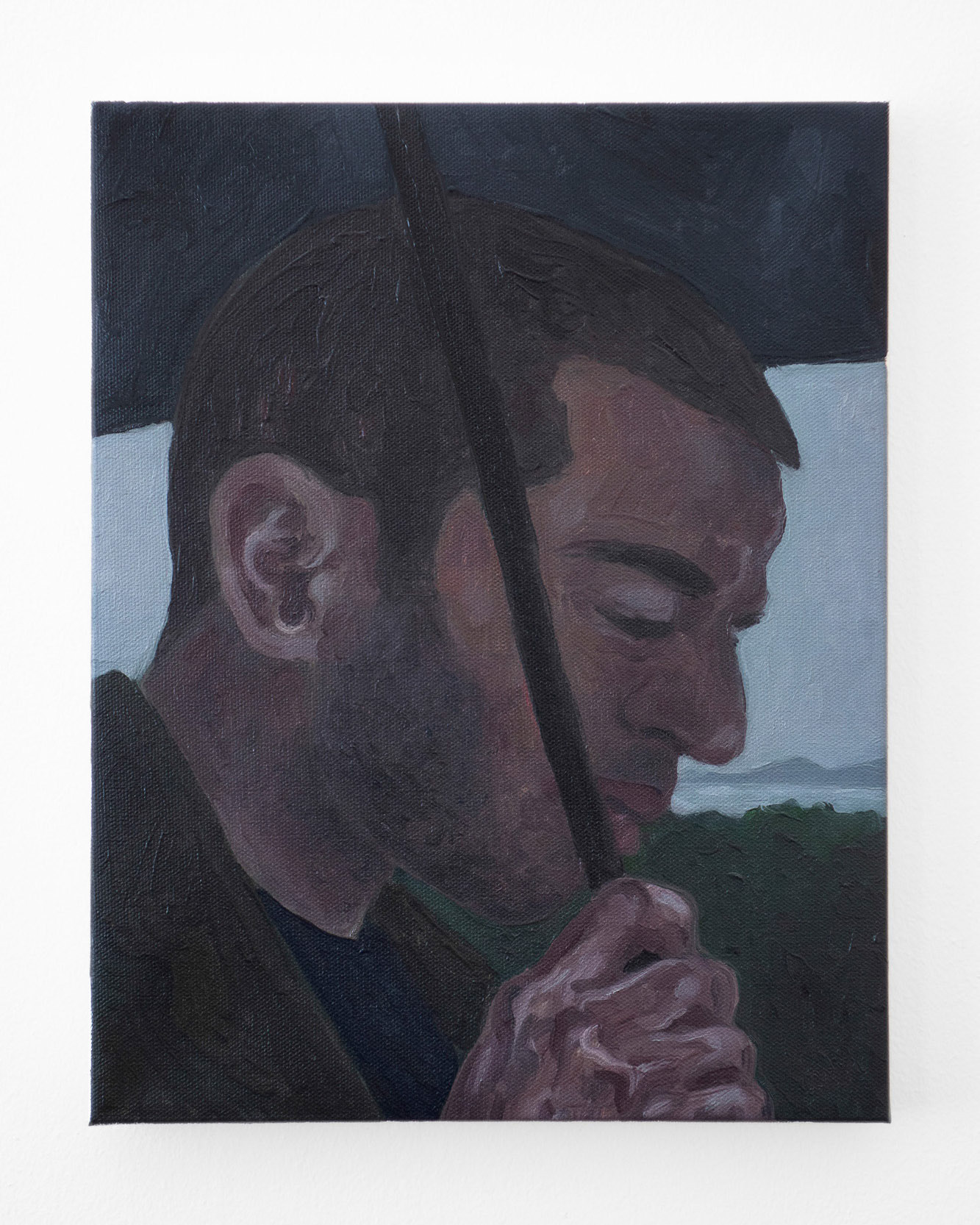 "Maybe", 2020, oil on canvas, 14x11 inches
